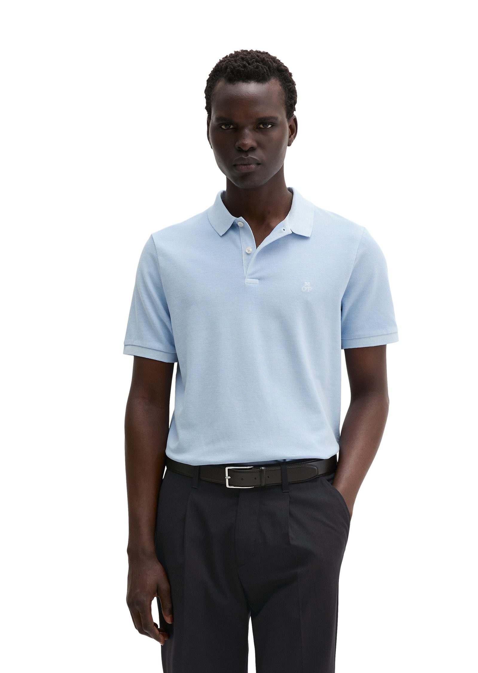 Marc O'Polo Poloshirt aus Organic Cotton-Stretch
