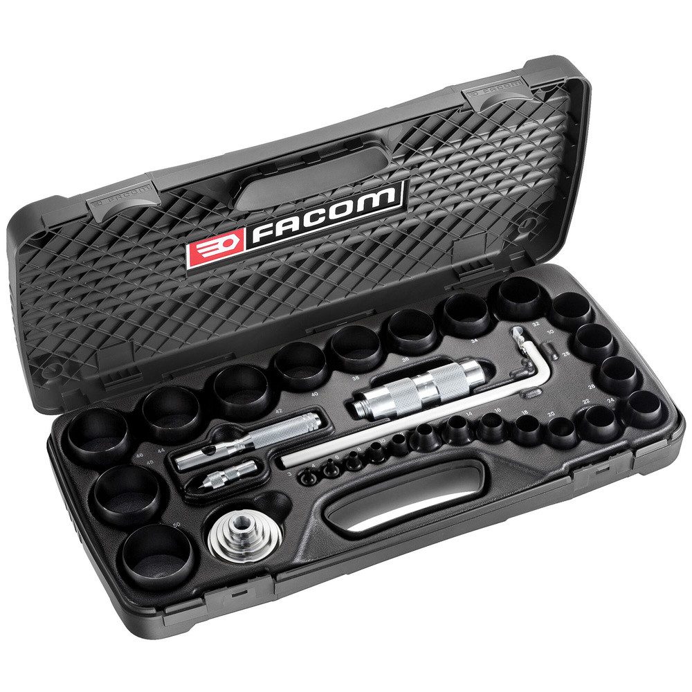 Facom Montagewerkzeug Facom 245.J2A Locheisen-Set, B: 23.40 cm, L: 47.80 cm