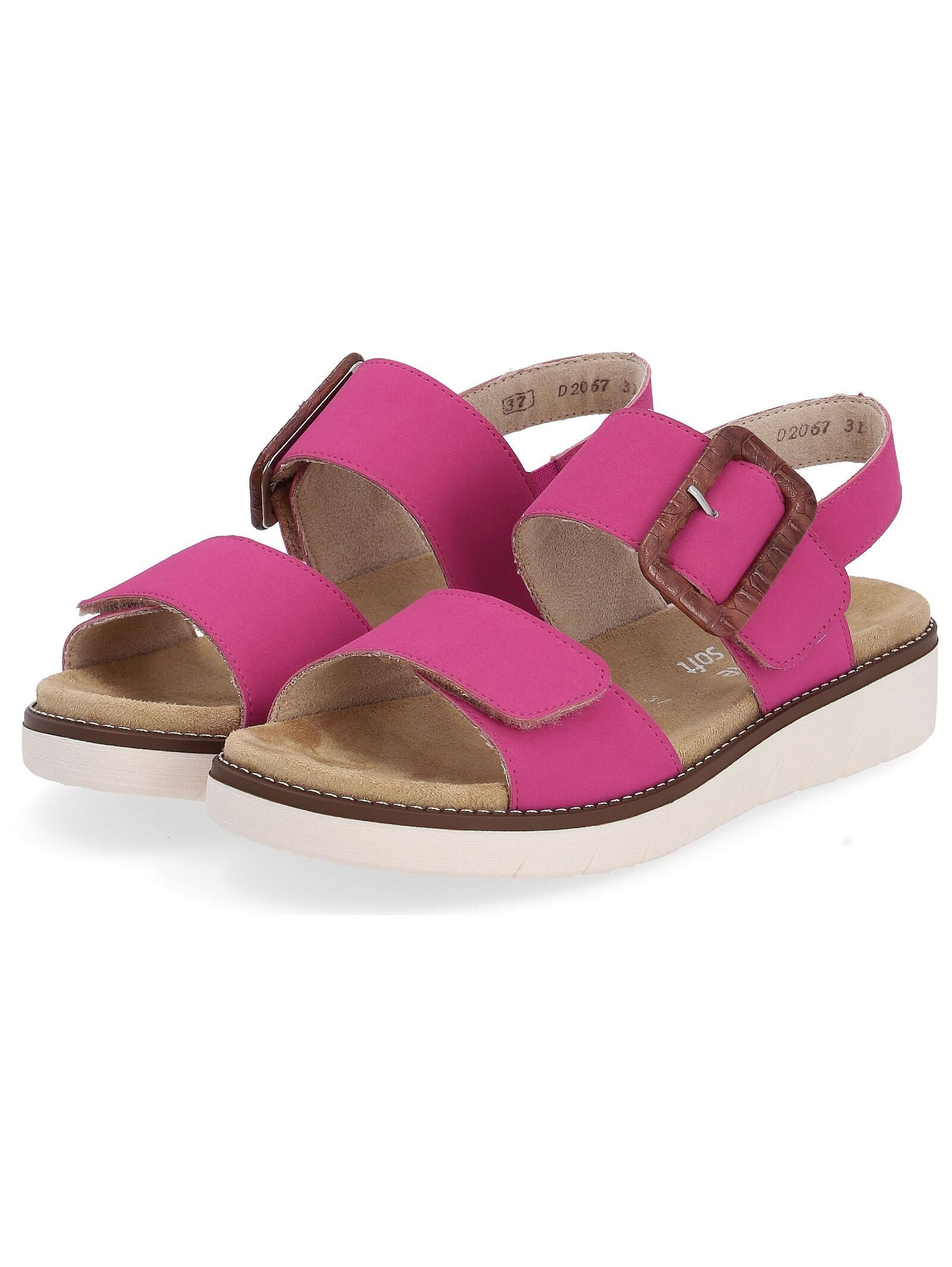 Remonte Sandalen Leder . Riemchensandalette