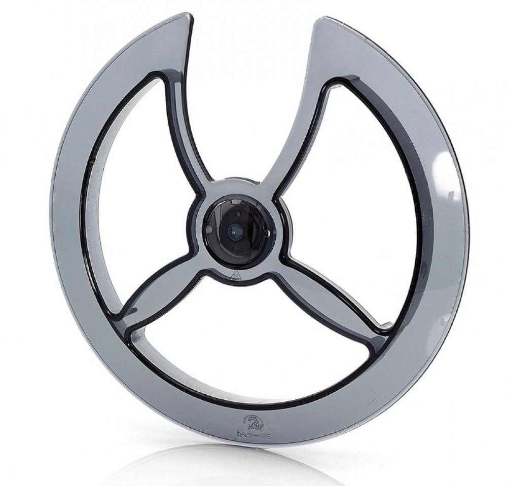 XLC Kettenschutz XLC Kettenschutzscheibe CG-K01 46-48 Zähne rauchfarbig für Festachse