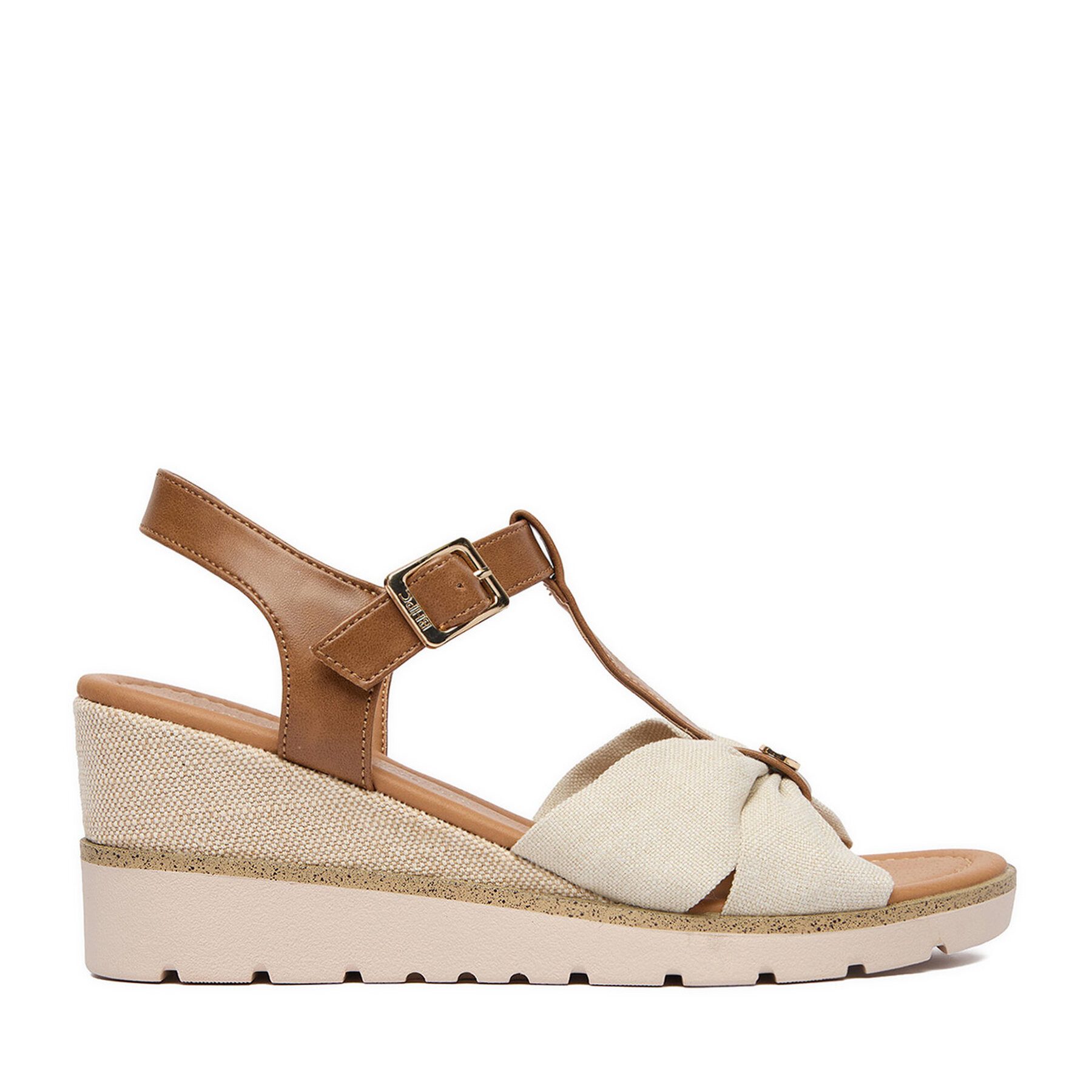 BEVERLY HILLS POLO CLUB Beverly Hills Polo Club Damen-Sandalen Beige Sandale