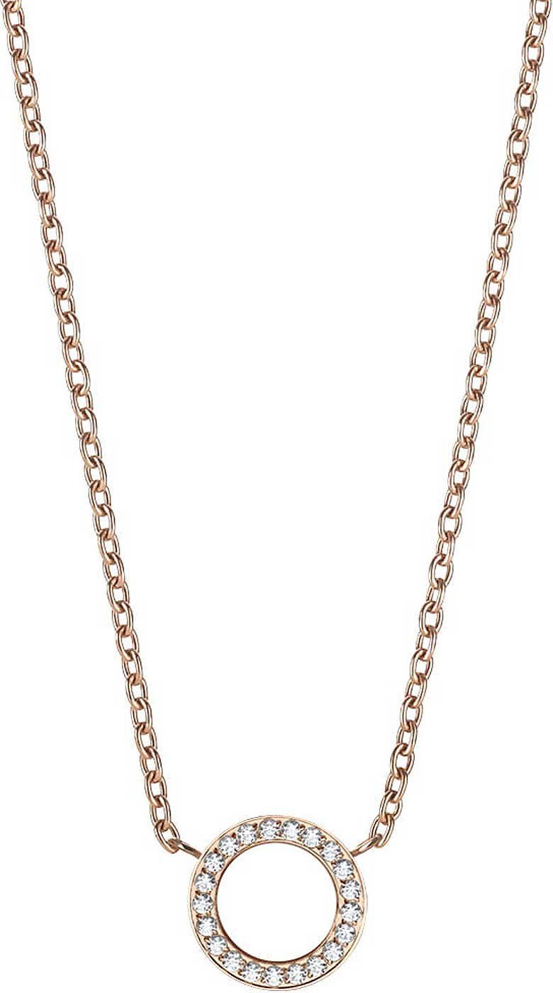 Bering Silberkette Halskette aus Edelstahl mit rundem Anhänger - Bering Jewelry