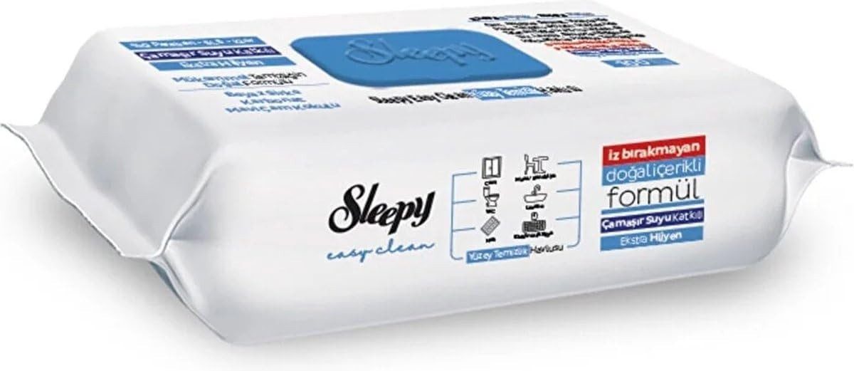 Uzman Sleepy Easy Clean im Set Reinigungstücher Feuchttücher Reinigung Reinigungstücher (Fusselfrei – hinterlässt keine Rückstände, Reißfest, Saugstark) – Bild 2 von 2