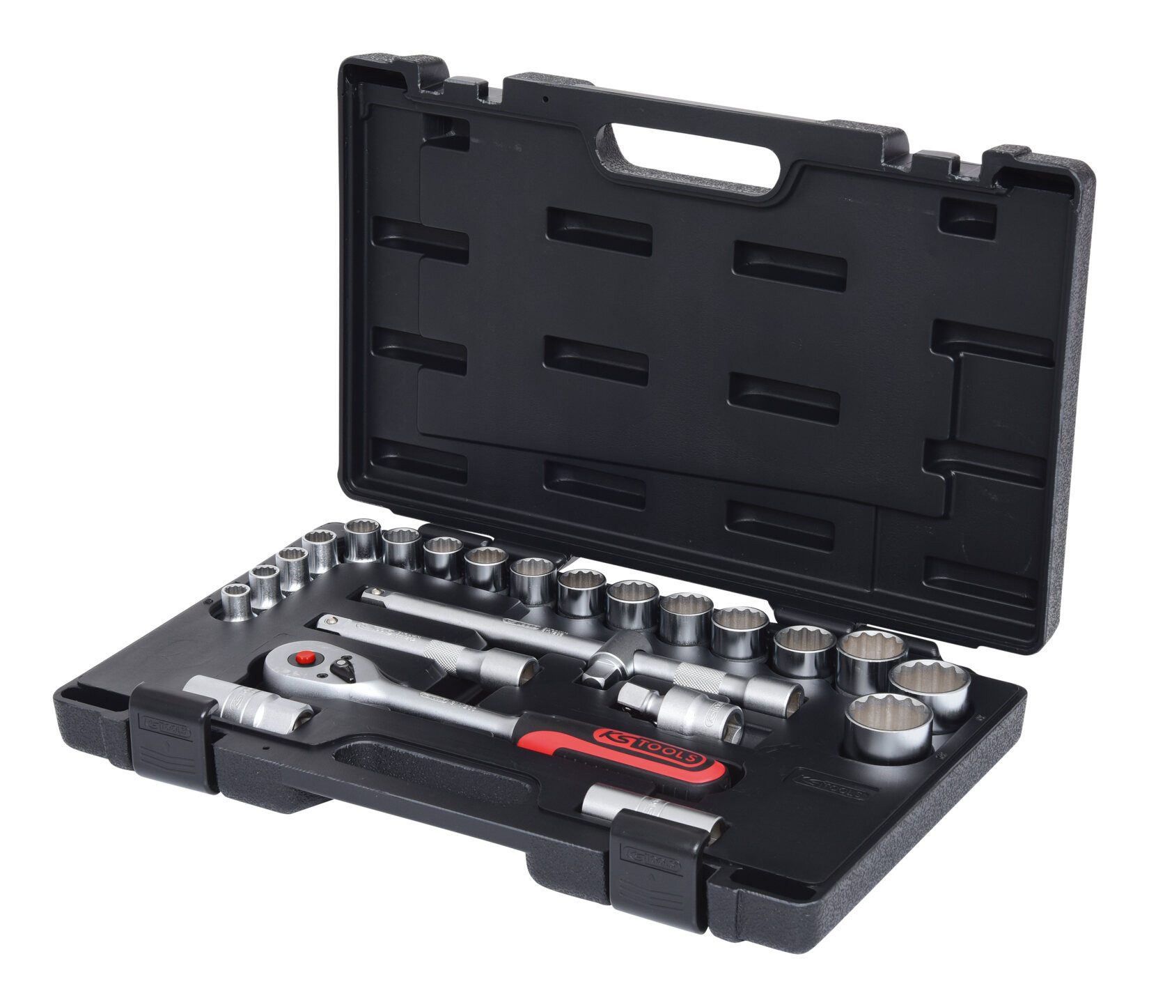KS Tools Steckschlüssel (24 St), 1/2" Satz, 24-teilig 12-kant