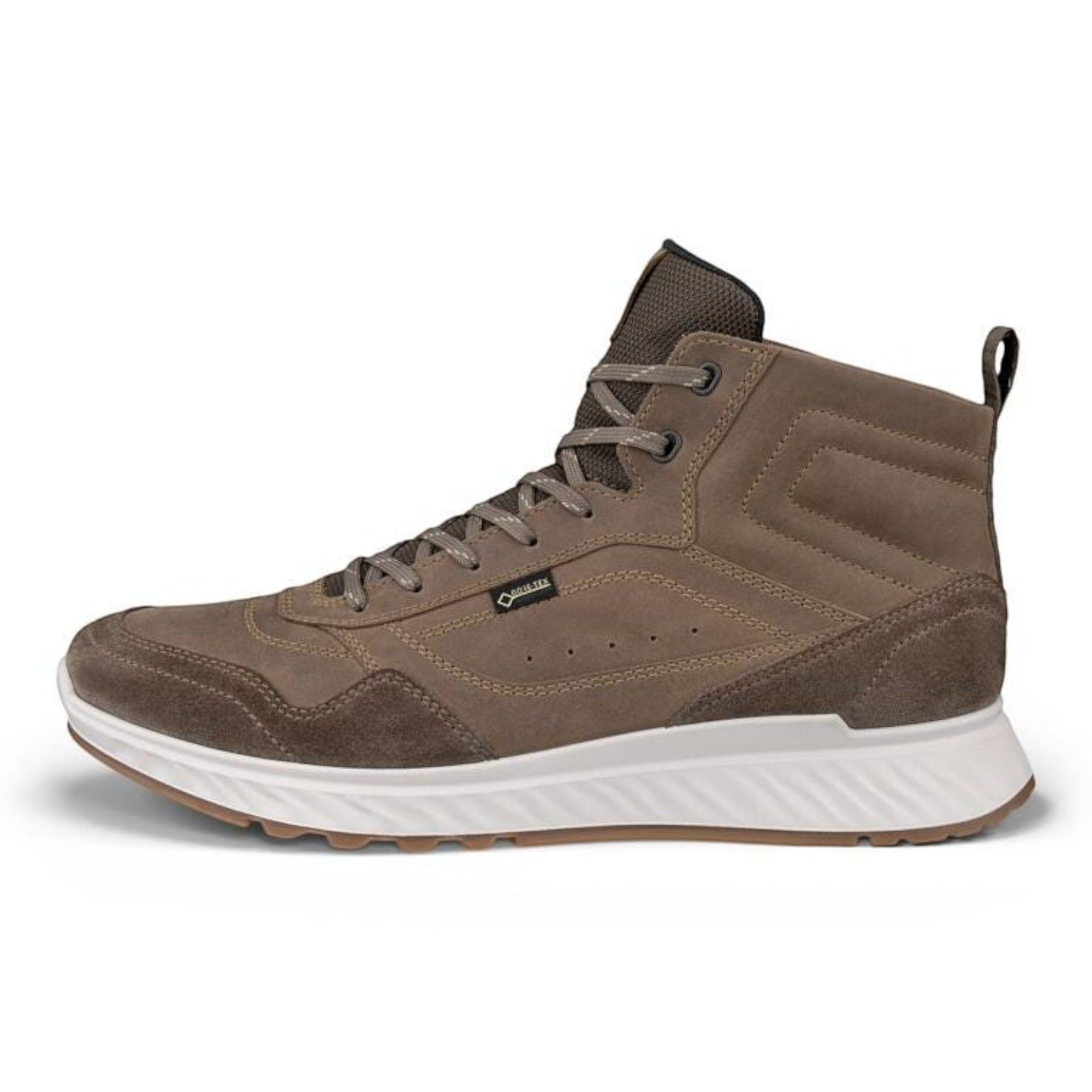 Ecco Alltag-Halbstiefel Exostride GTX (Nubukleder, wasserdicht) claybraun Wanderschuh