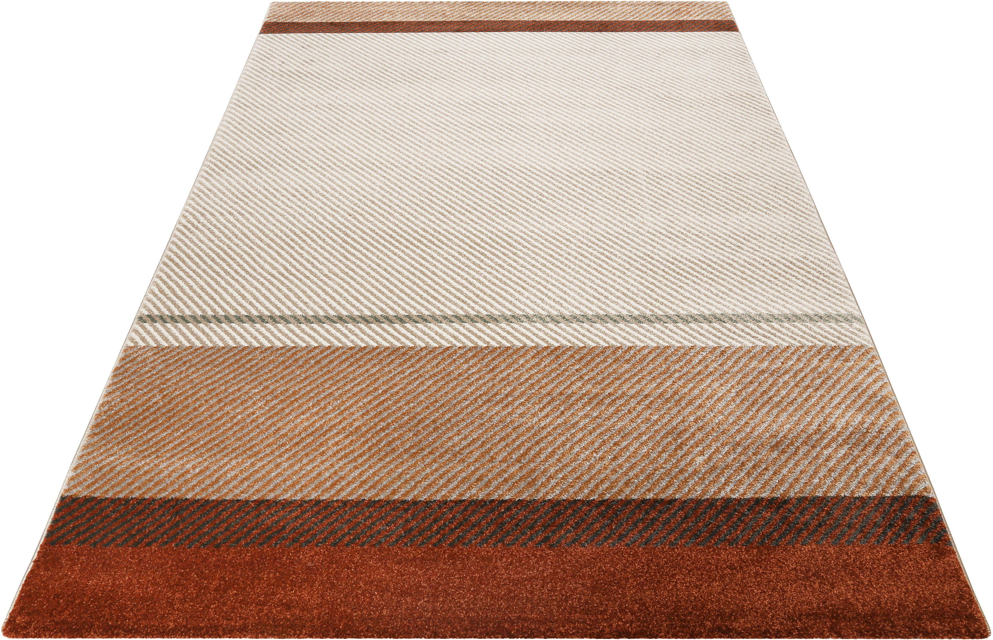 Esprit Teppich Eastwood, ESP-40099, rechteckig, Höhe: 13 mm, modernes Design, Kurzflor, Schlafzimmer, Wohnzimmer