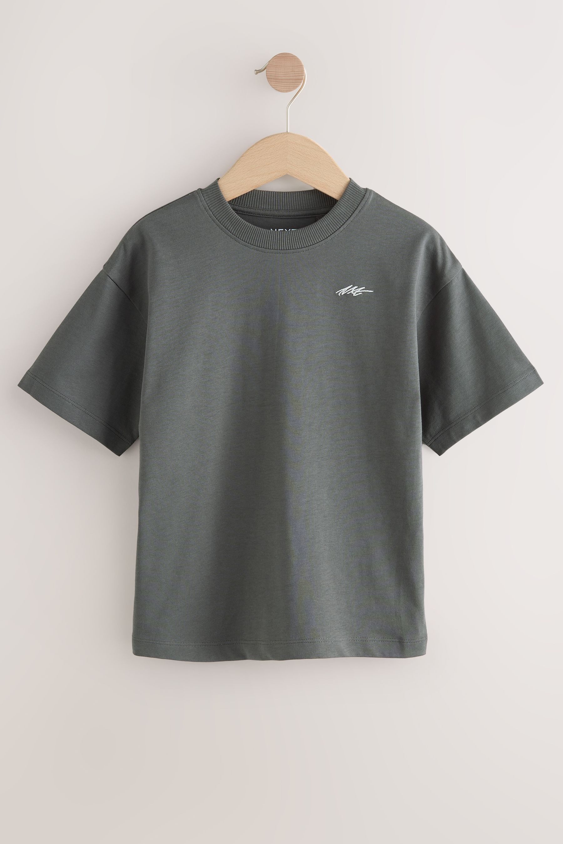 Next T-Shirt T-Shirt mit Grafik und kurzen Ärmeln, 4er-Pack (4-tlg)