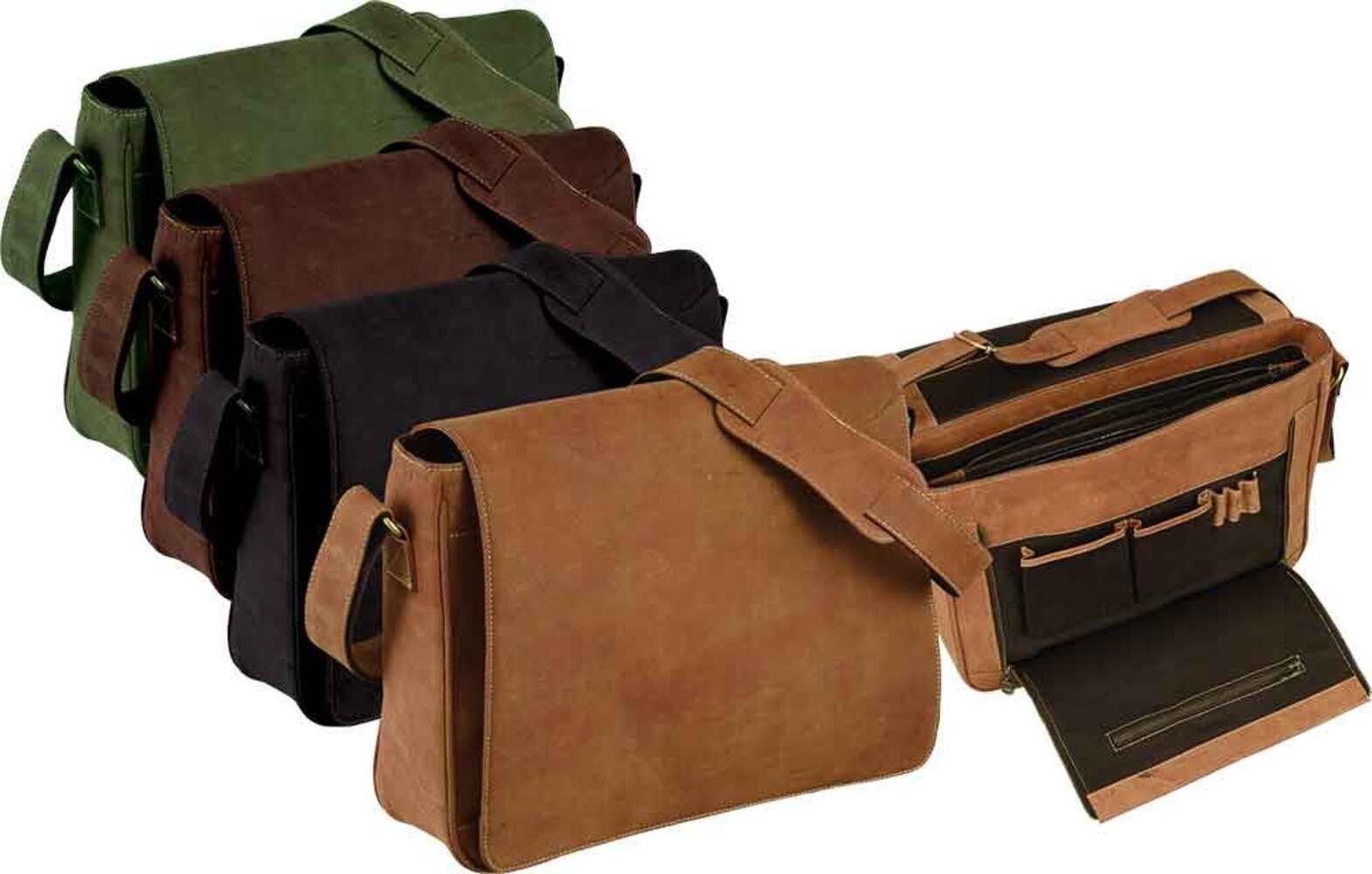 Fuente Leather Wears Laptoptasche Herren Aktentasche Umhängetasche