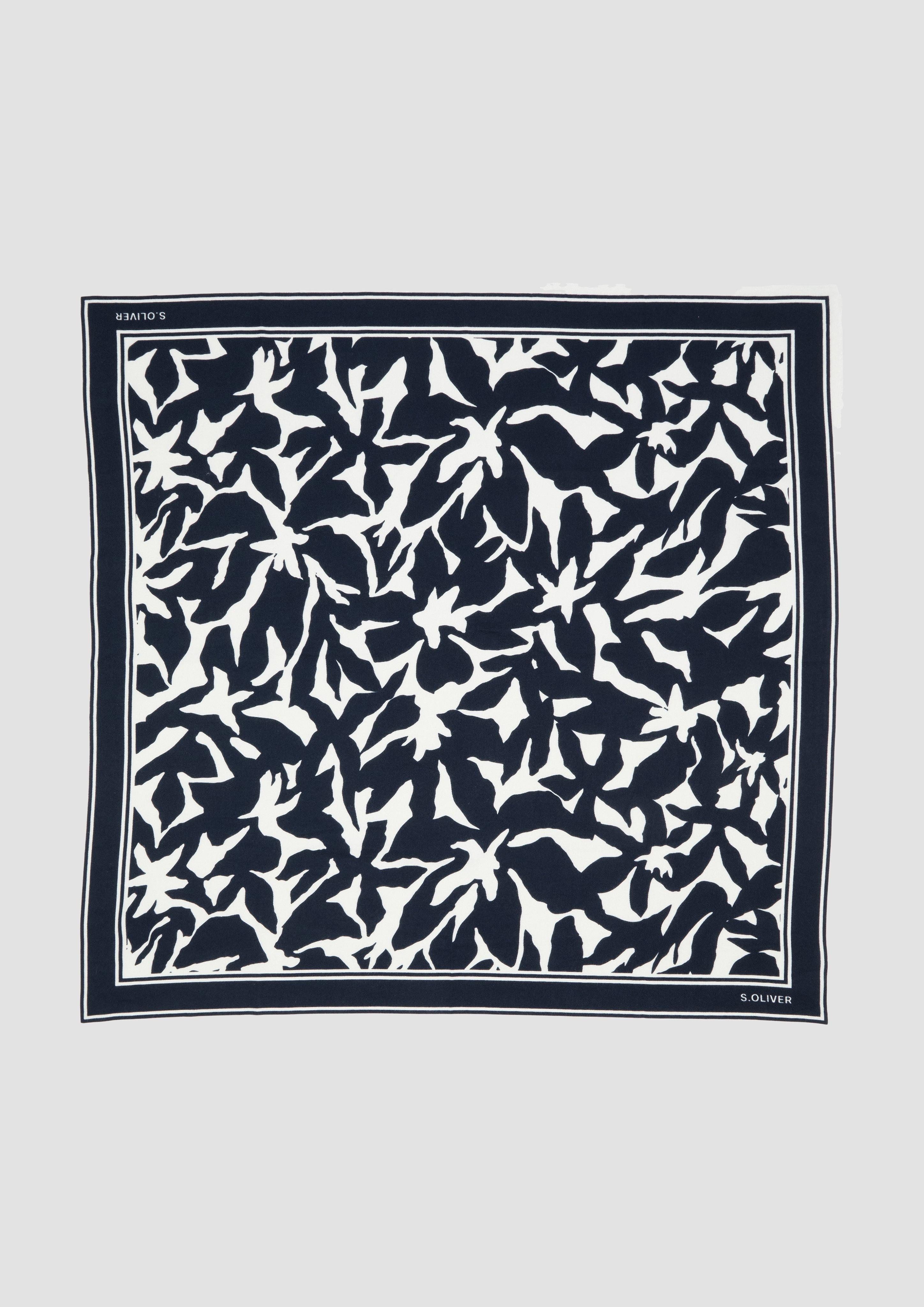 s.Oliver Halstuch Tuch mit All-over-Print, Artwork günstig online kaufen