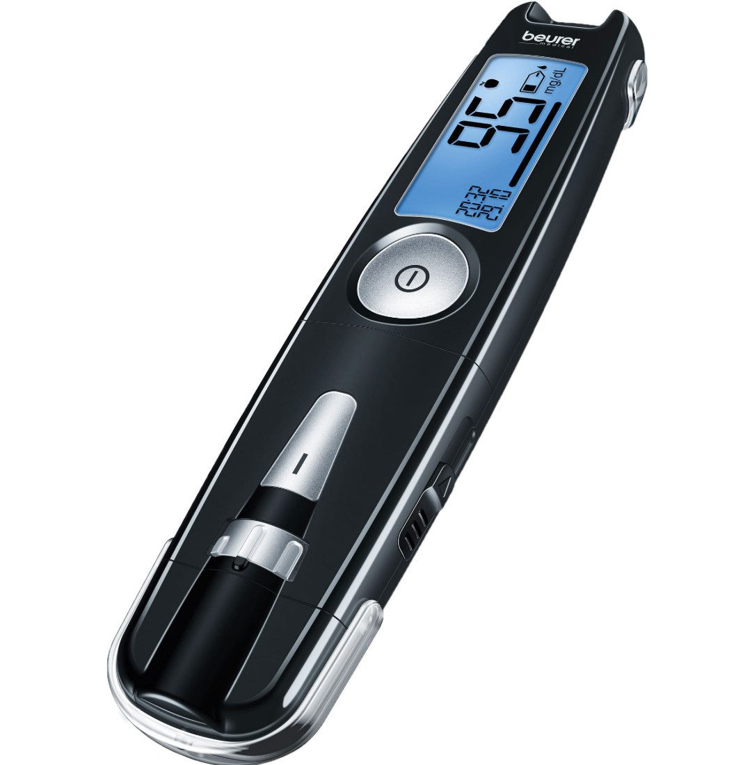 BEURER Blutzuckermessgerät GL 50, 3-in-1 Kompaktgerät, Diabetes-Management, einfache Handhabung, Blutzuckerüberwachung, in 3 Farben