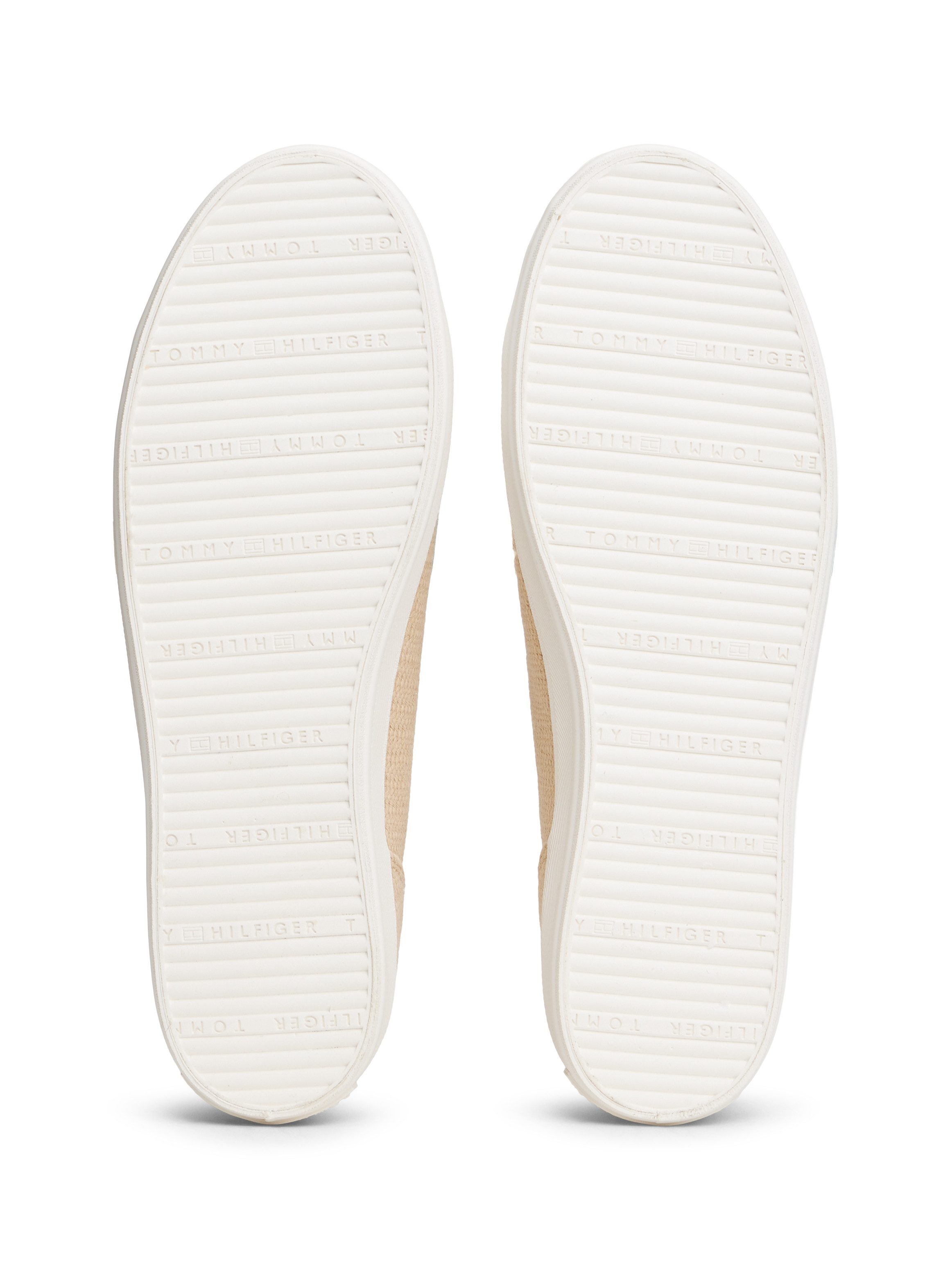 Tommy Hilfiger TH CHIC FOXING SNEAKER Plateausneaker Freizeitschuh, Schnürer, Halbschuh mit Logo-Emblem