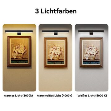 Welikera Wandleuchte 2,8 W Wandlampe mit Fernbedienung,Dimmbar, 4000 mAh, 2,8 x 4 x 32 cm