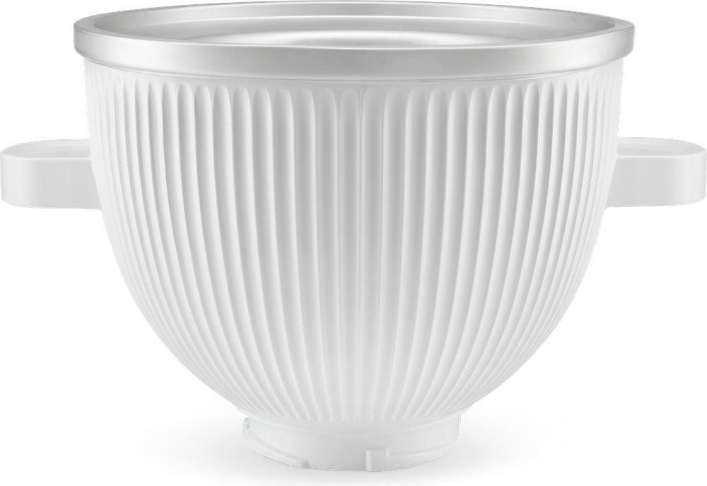 KitchenAid Eisbereiteraufsatz 5KSMICM, Zubehör für Classic 4,3 Liter 5K45SS - Ultra Power 4,3 Liter KSM90 - Artisan 4,8 Liter: KSM125, KSM150, 5KSM156, 5KSM175PS, 5KSM180, 5KSM185PS, 5KSM195PS. Artisan 6,9 Liter 5KSM7580X - Heavy Duty 6,9 Liter 5KSM7591X - Professional 6,9 Liter 5KSM7990X.