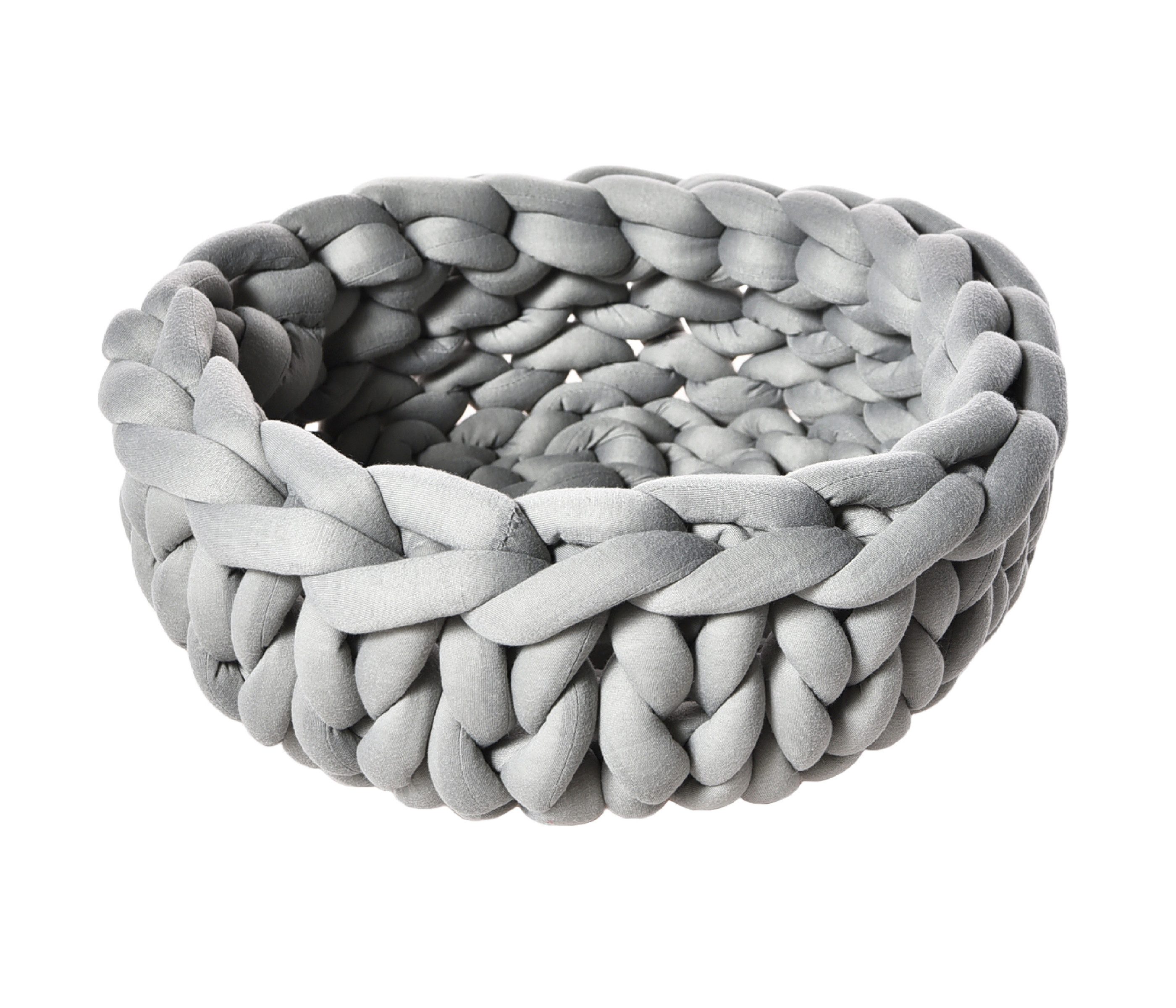 Dehner Tierbett Kuschelbett Chiara, Hundebett / Katzenbett, ca. Ø 100 cm, Höhe 70 cm, robust und pflegeleicht, aus Polyester