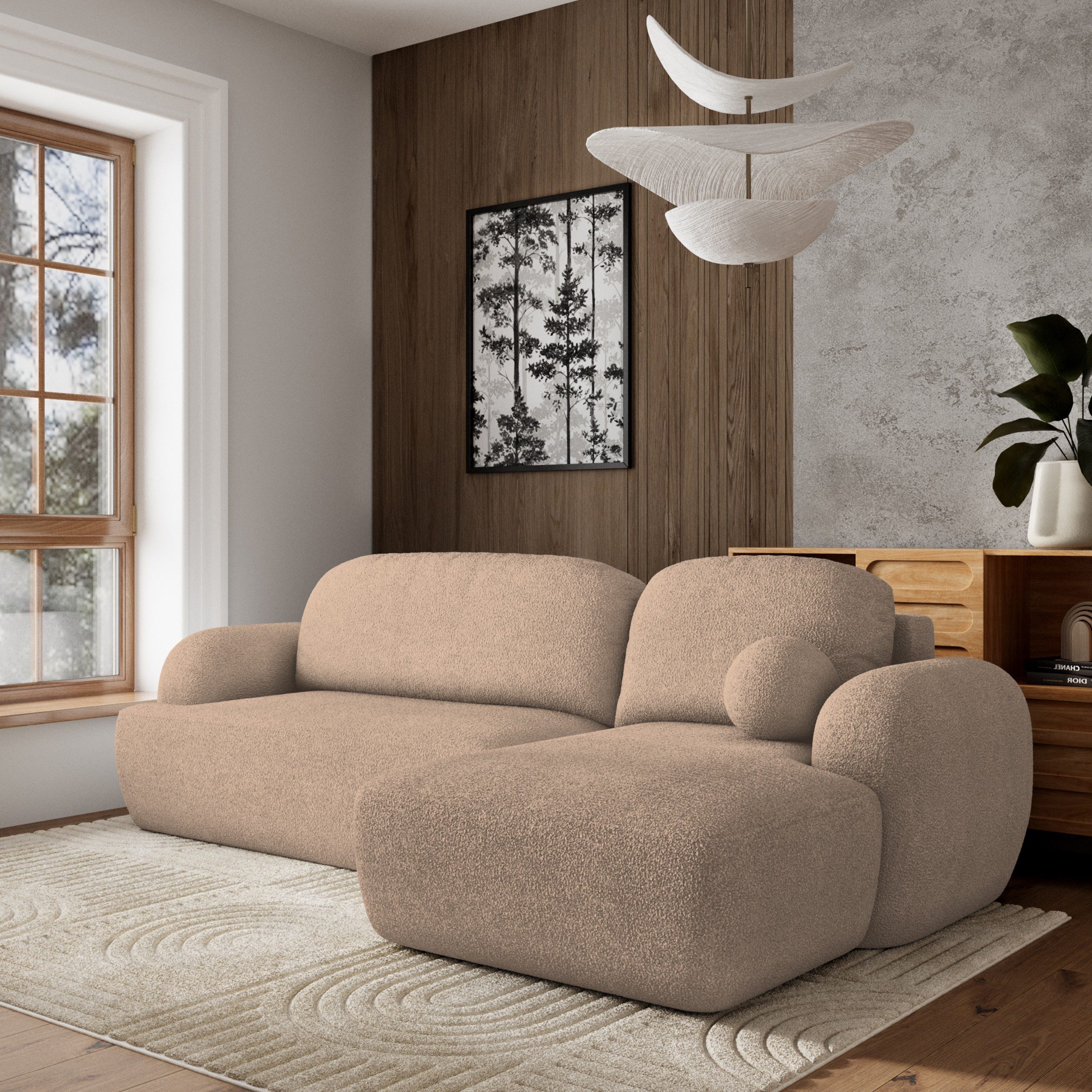 Masseno Ecksofa MODENZA mit Schlaffunktion L-Form, günstig online kaufen