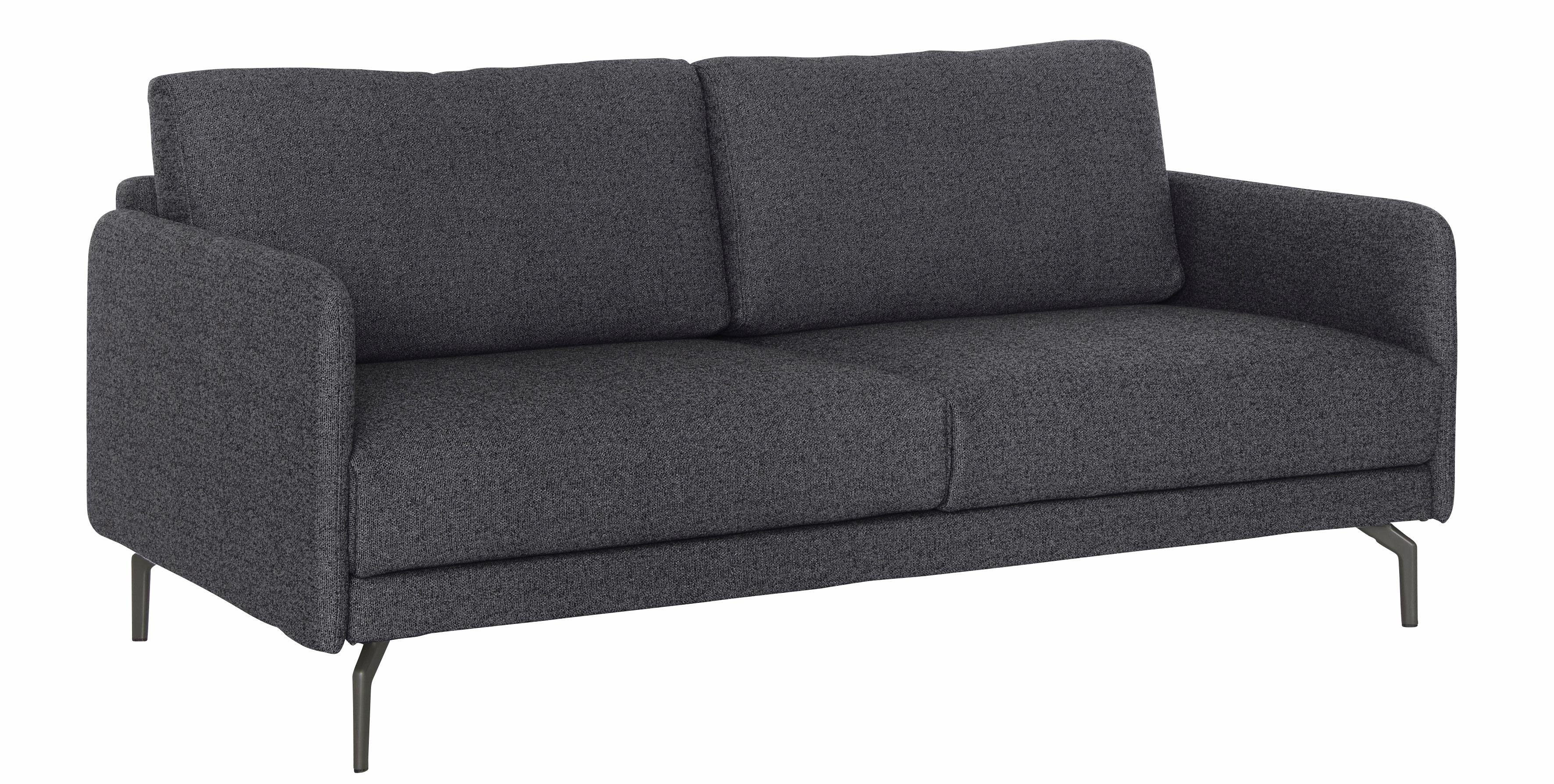 hülsta sofa 3-Sitzer hs.450, Armlehne sehr schmal, Breite 190 cm, Alugussfuß Umbragrau