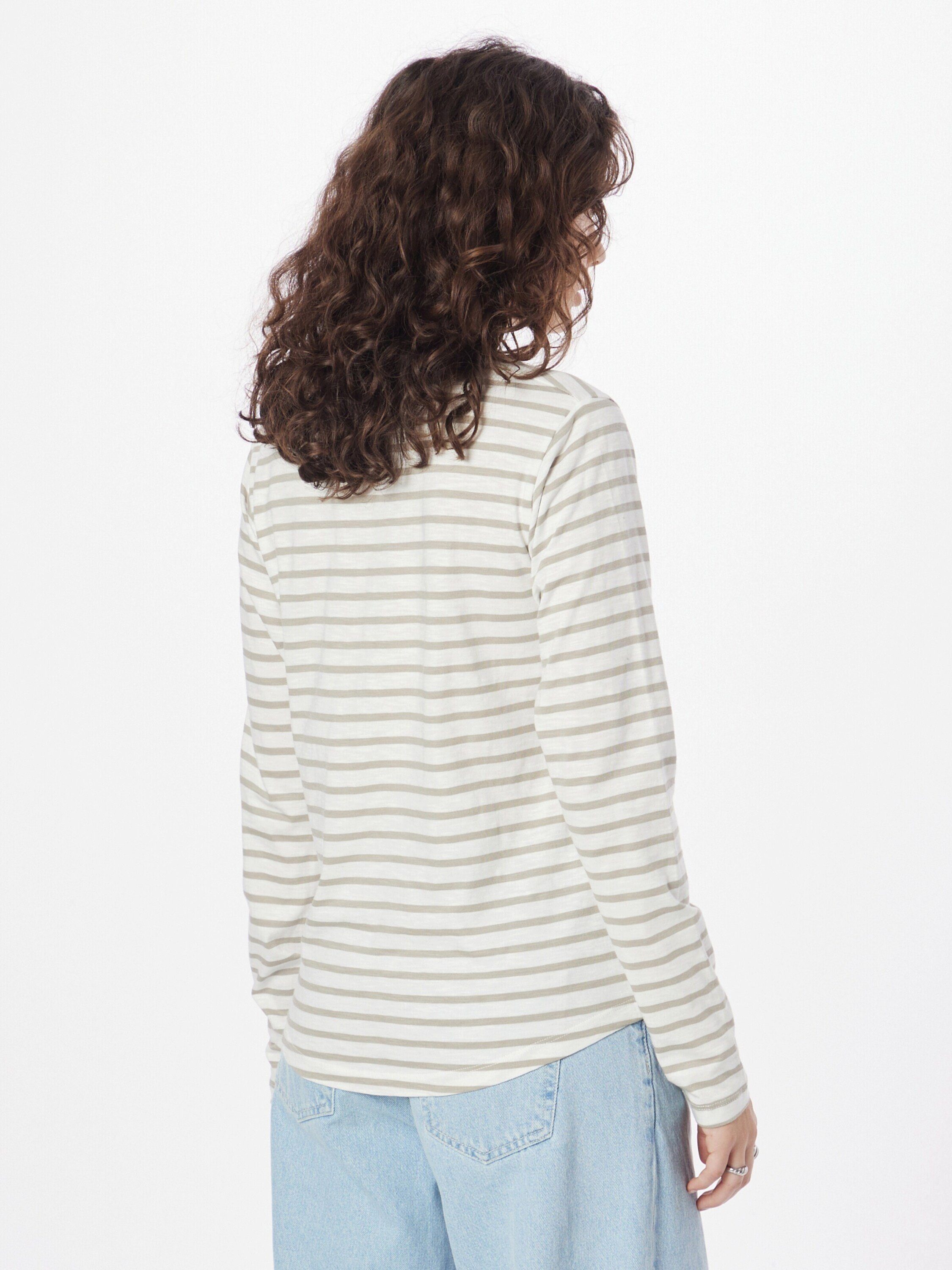 Derbe Langarmshirt Robbenschnute (1-tlg) Stickerei