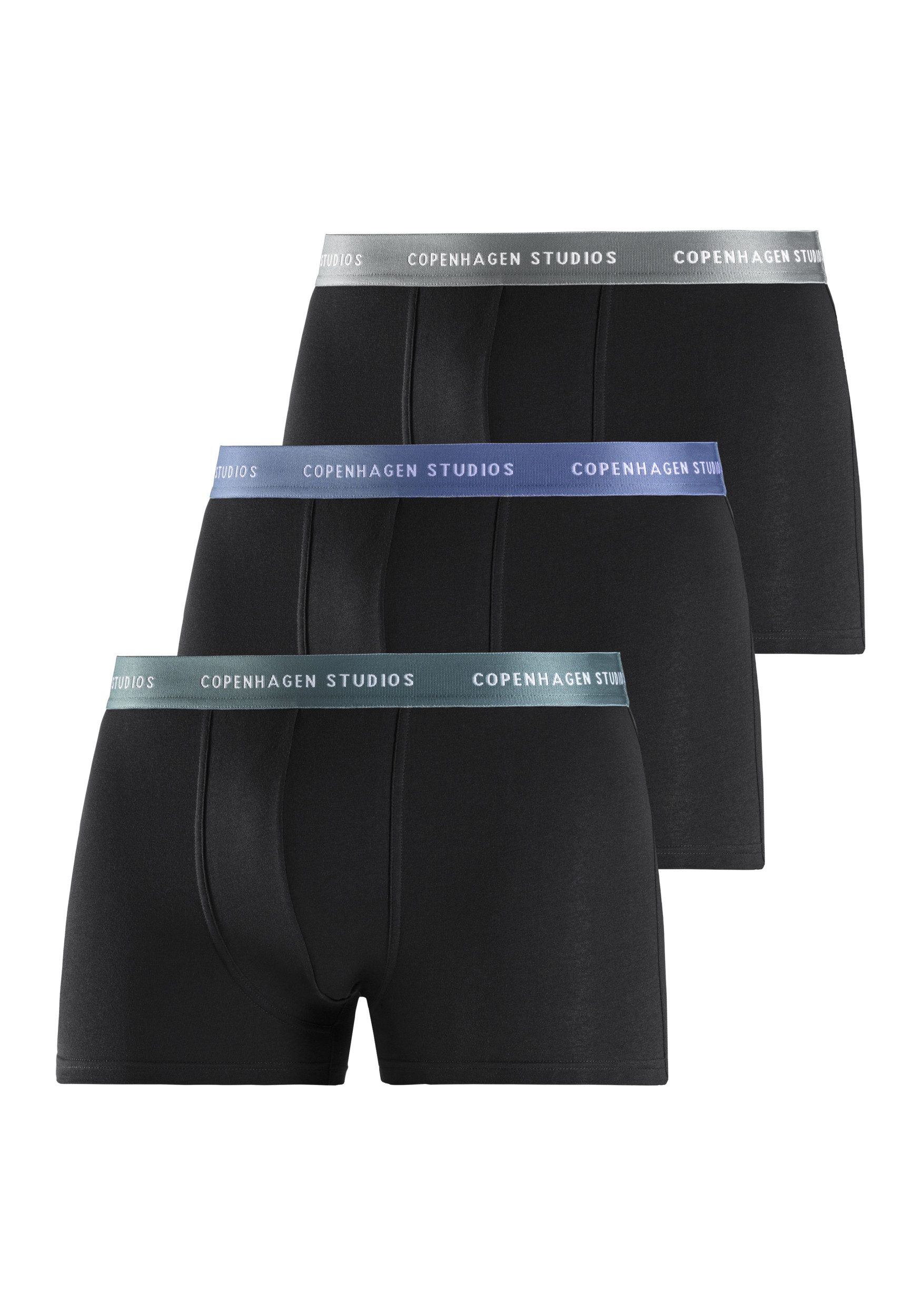 Copenhagen Studios Boxershorts CPH Boxer Color 3er Pack - Boxershorts - Trunks - Herrenshorts (Packung, 3-St)