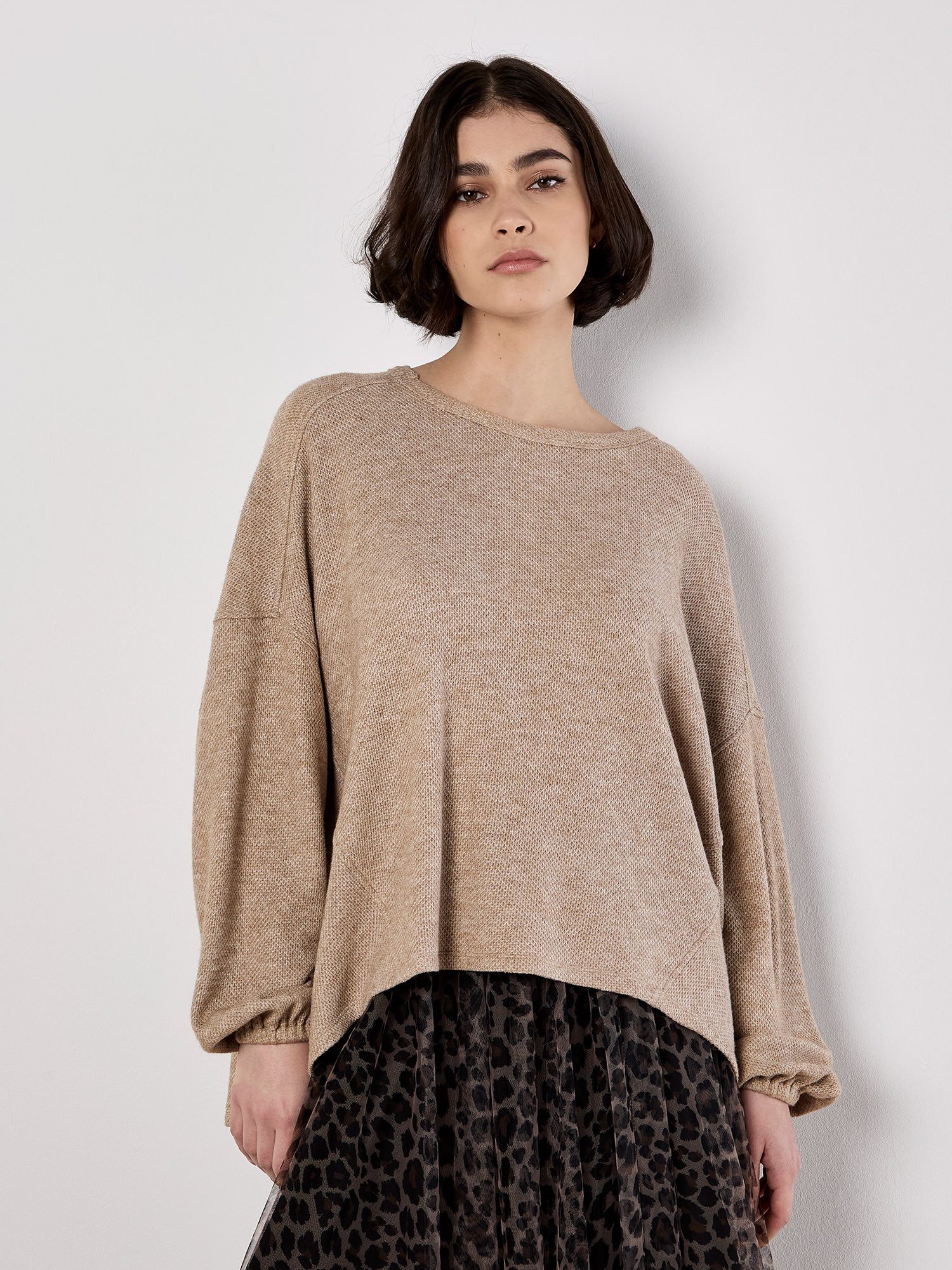 Fledermauspullover Oversized Pullover