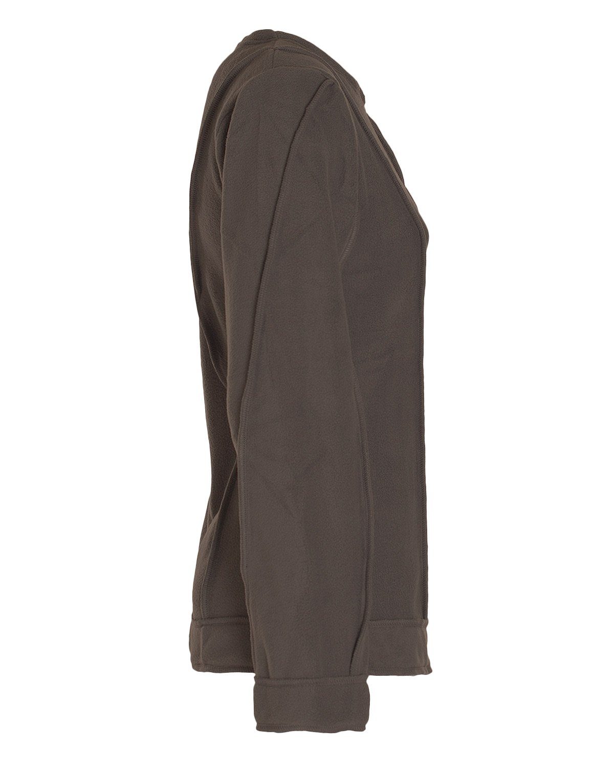 Vishes Fleecepullover Damen warmer Winterpullover Fleecepullover Eco-Fleece Patchwork Style