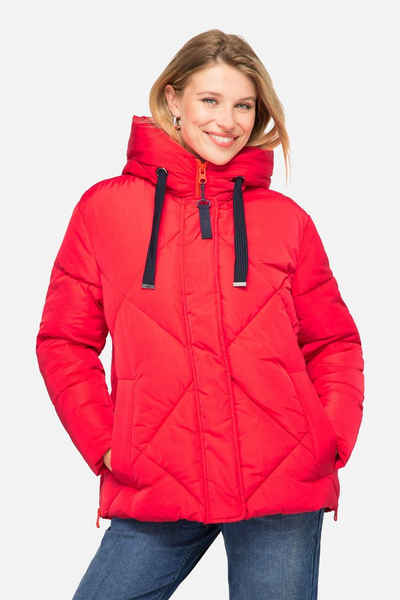 Laurasøn Steppjacke Steppjacke Laurasøn-Kapuze verdeckter Zipper