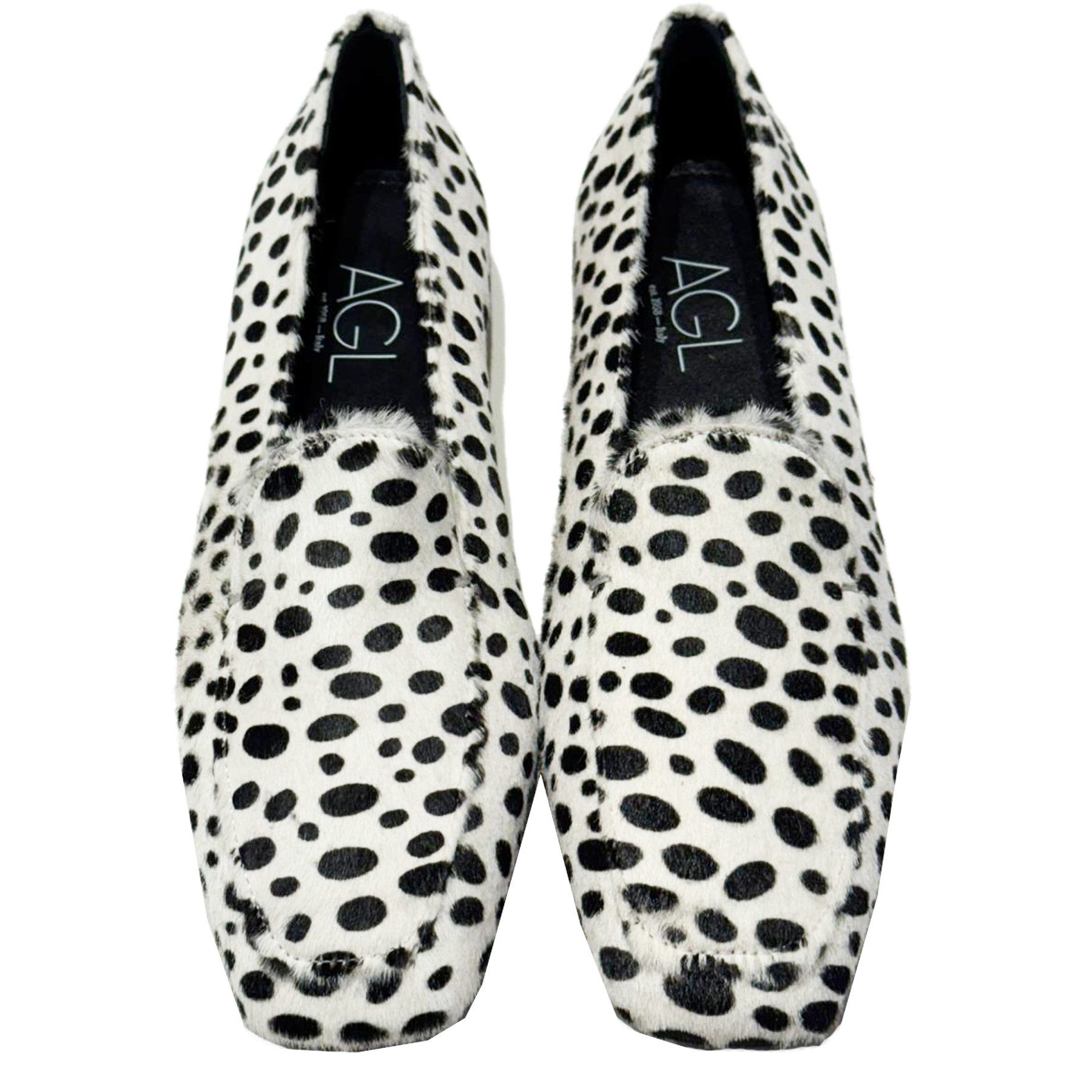 Attilio Giusti Leombruni AGL Loafer MEMI in Fell-Optik - Bianco Loafer