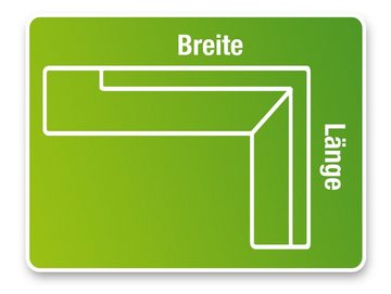 Moebel-Eins Eckbank, SCOTT Eckbank mit Truhe, Material Massivholz/Bezug Kunstleder