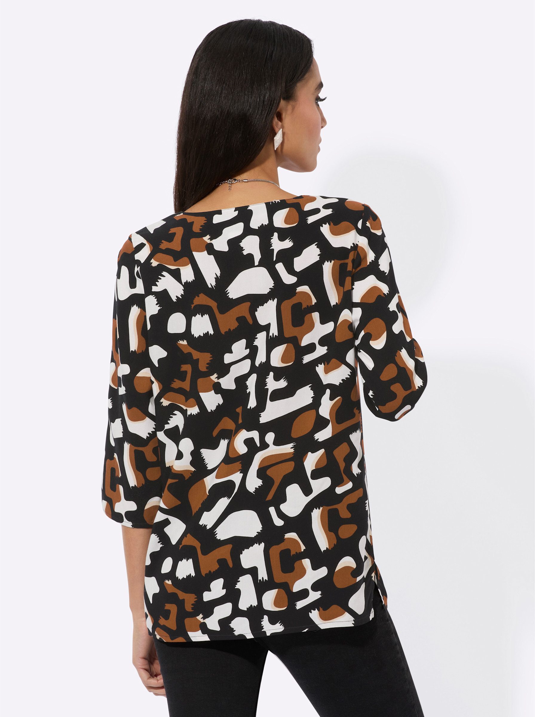 creation L Klassische Bluse Druckbluse . günstig online kaufen