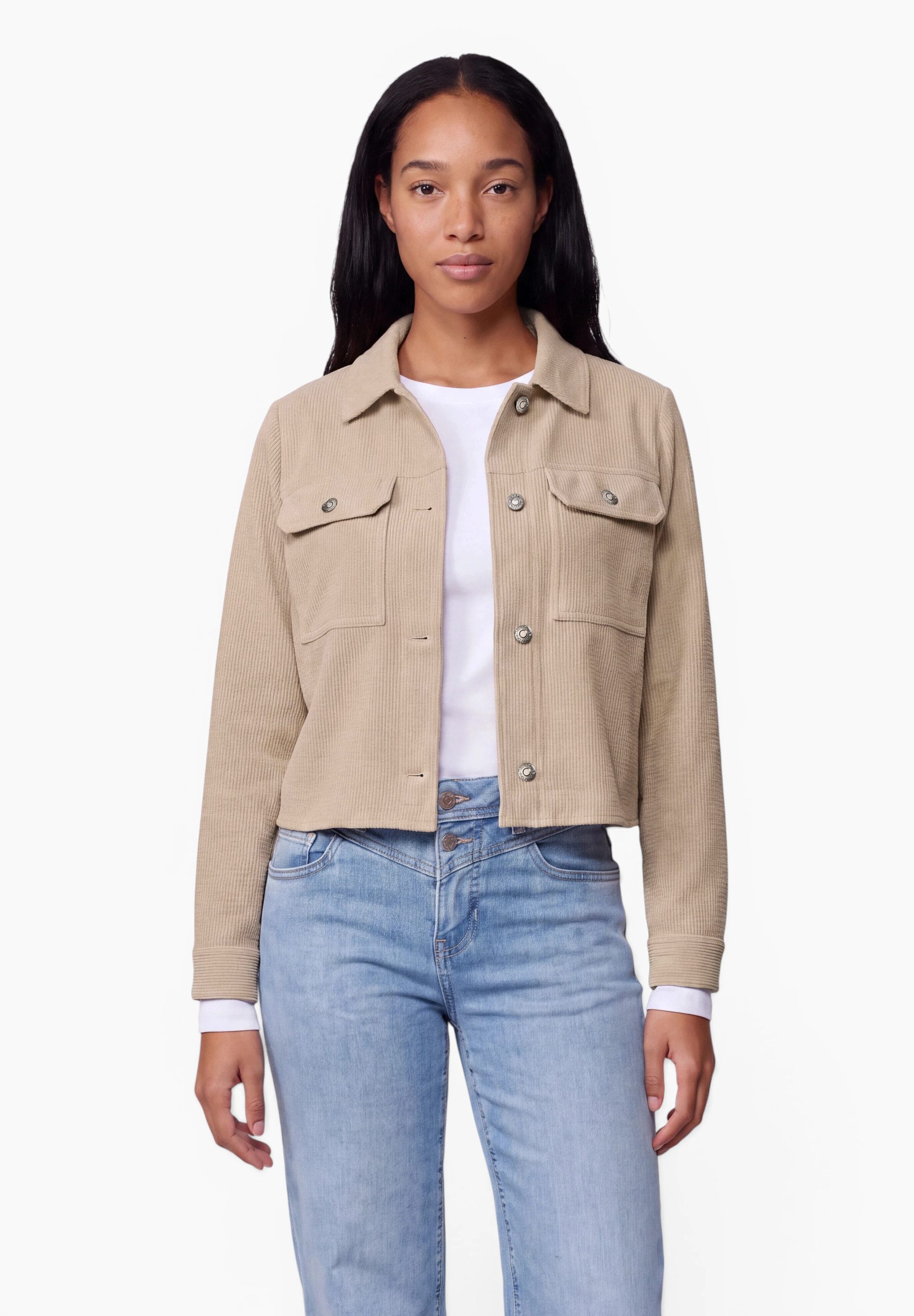 STREET ONE STUDIO Kurzjacke in Cord-Optik