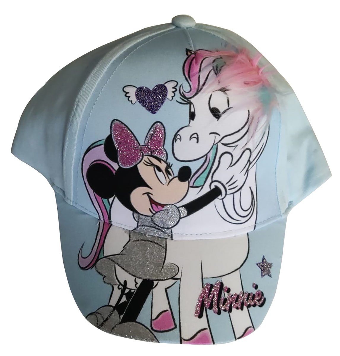 Kappe Minnie Sun Mouse mit City Minnie Disney Mütze Baskenmütze Basecap