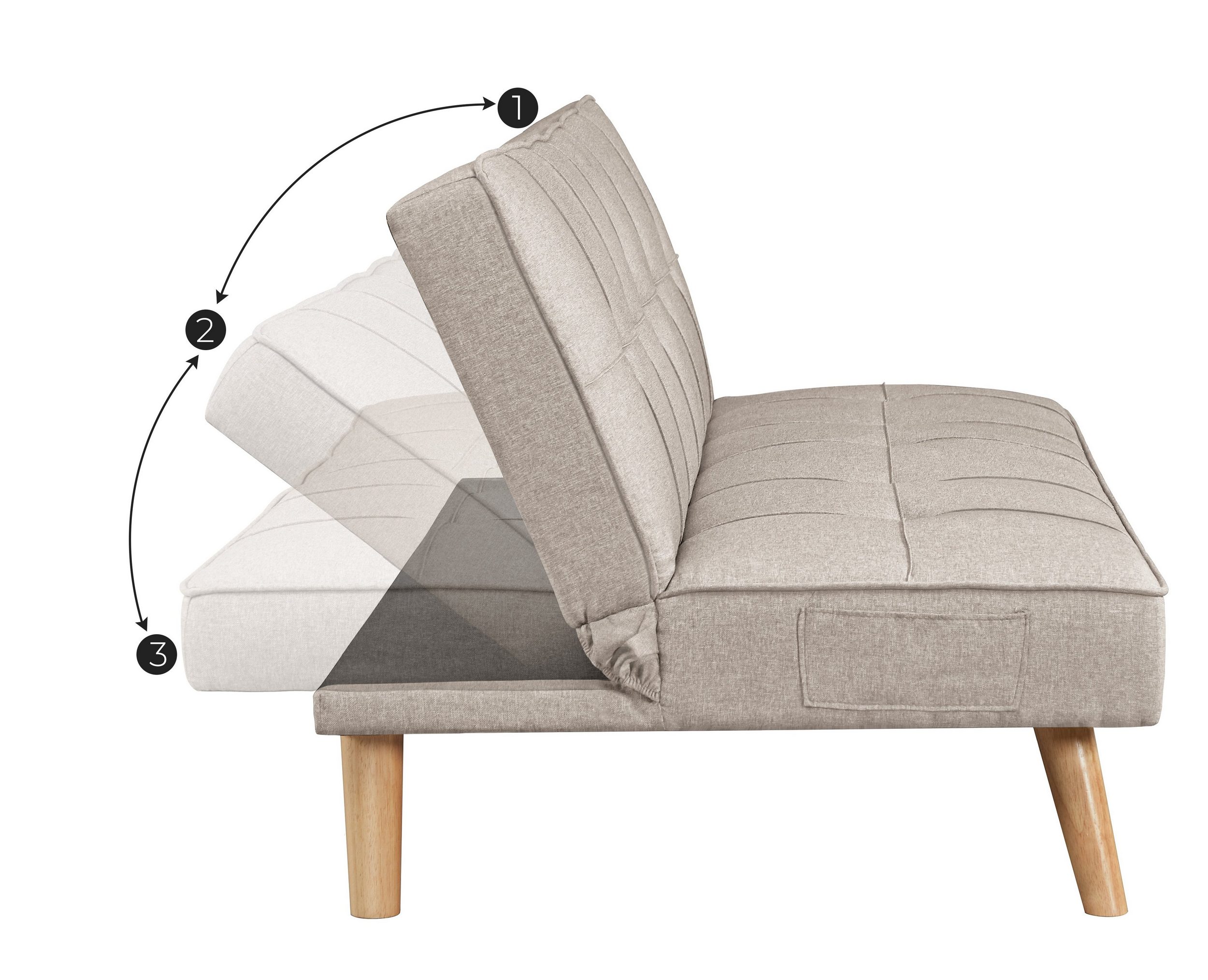 Schlafsofa LCS701G01 LCS701M01 von VASAGLE - VASAGLE 
