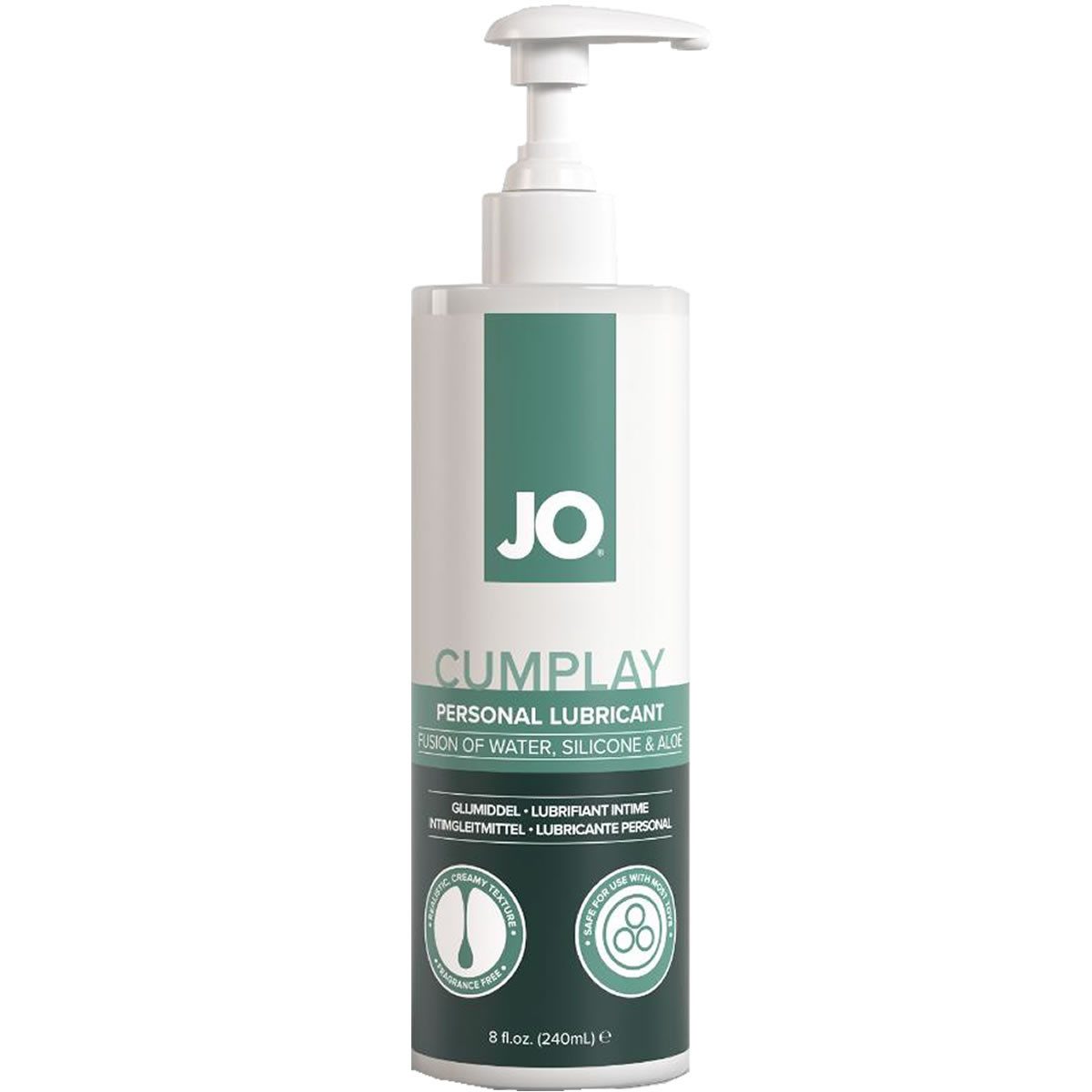 System Jo Gleitgel Cumplay, Flasche, 1-tlg., Gleitgelfusion aus Wasserbasis, Silikon und Aloe