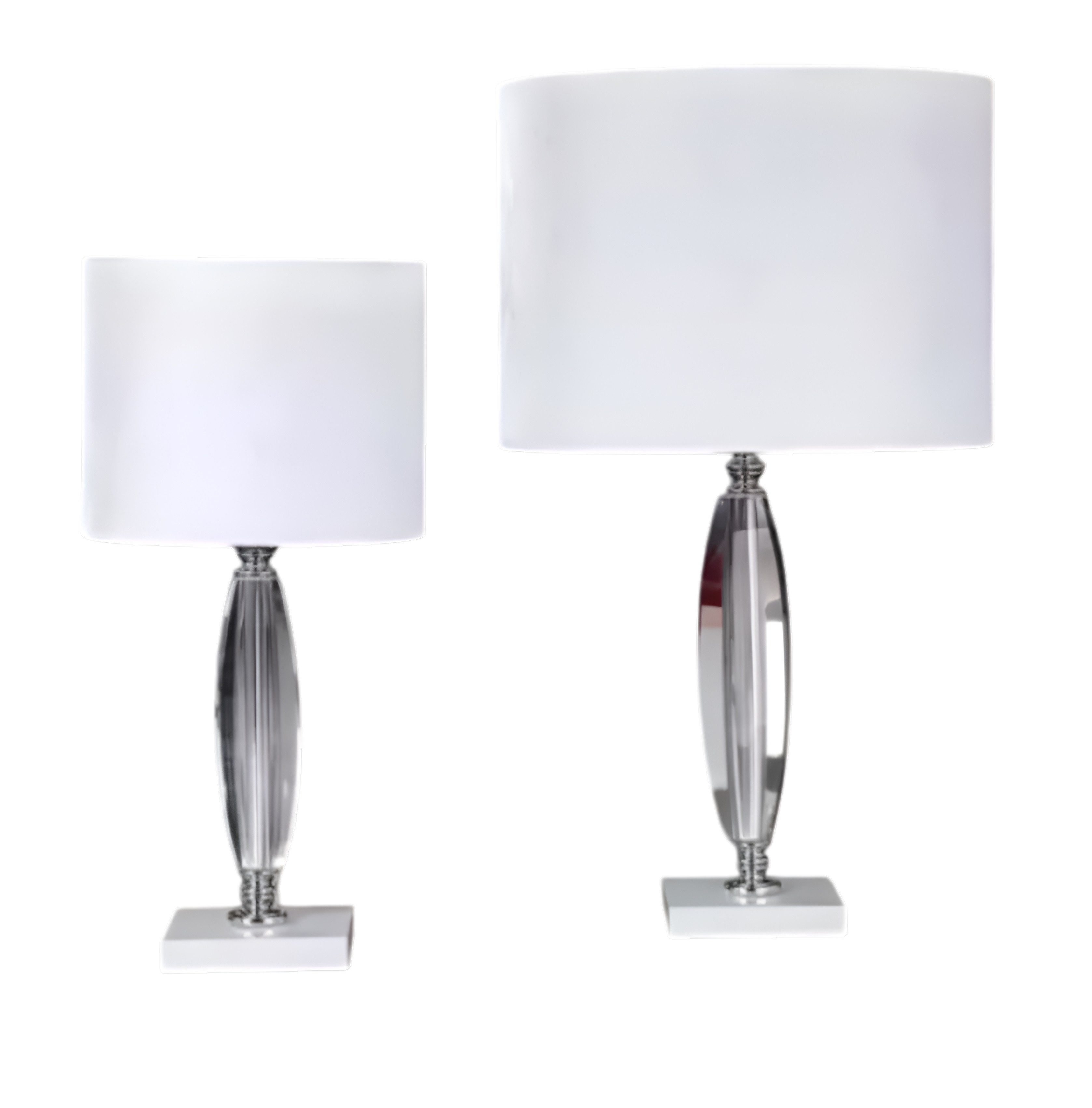 Xlmoebel Nachttischlampe Tischleuchte im Kristallkronleuchter-Stil mit eleganter Verzierung, Hergestellt in Europa