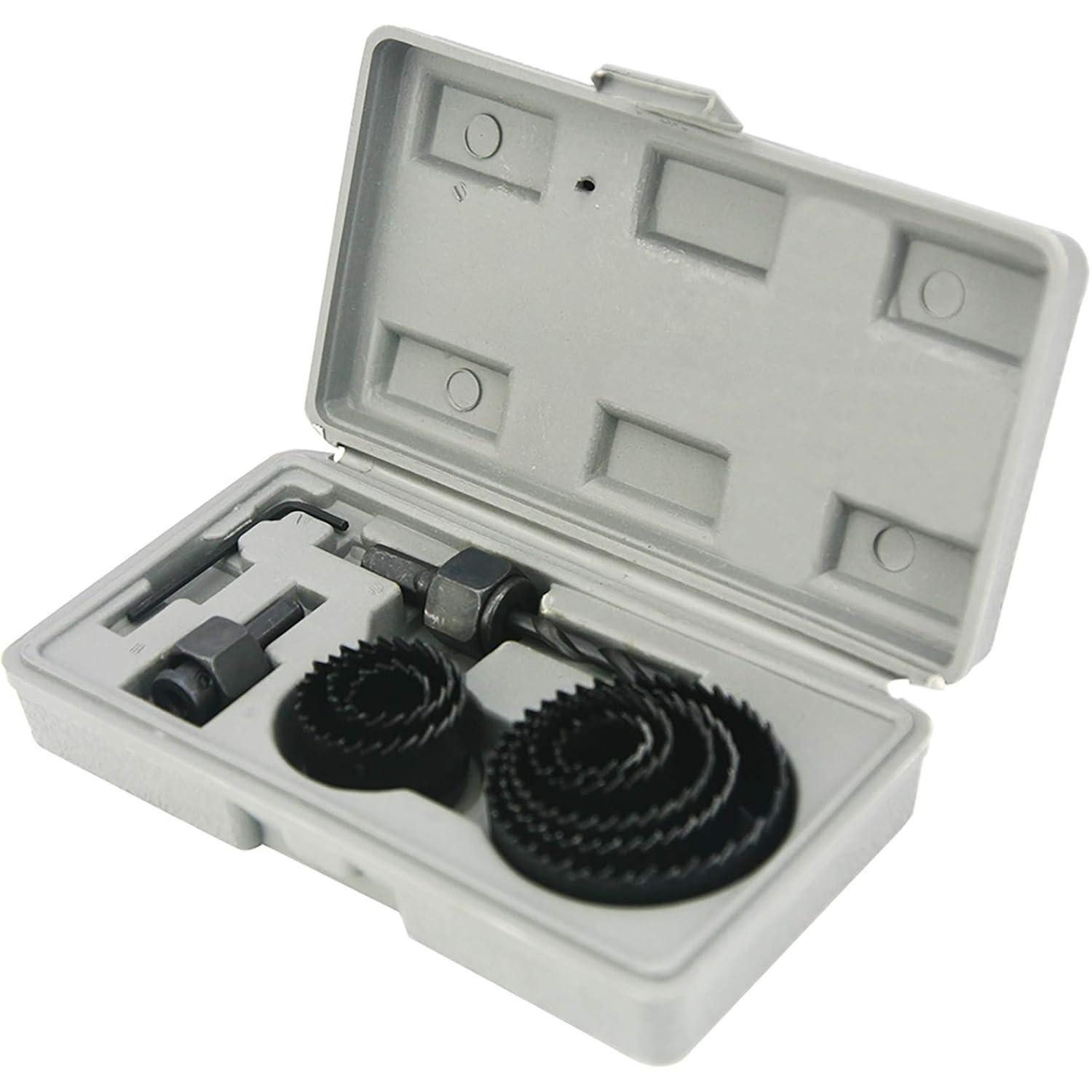 LuxusKollektion Lochsäge Lochsäge-Set Kohlenstoffstahl 8-tlg.