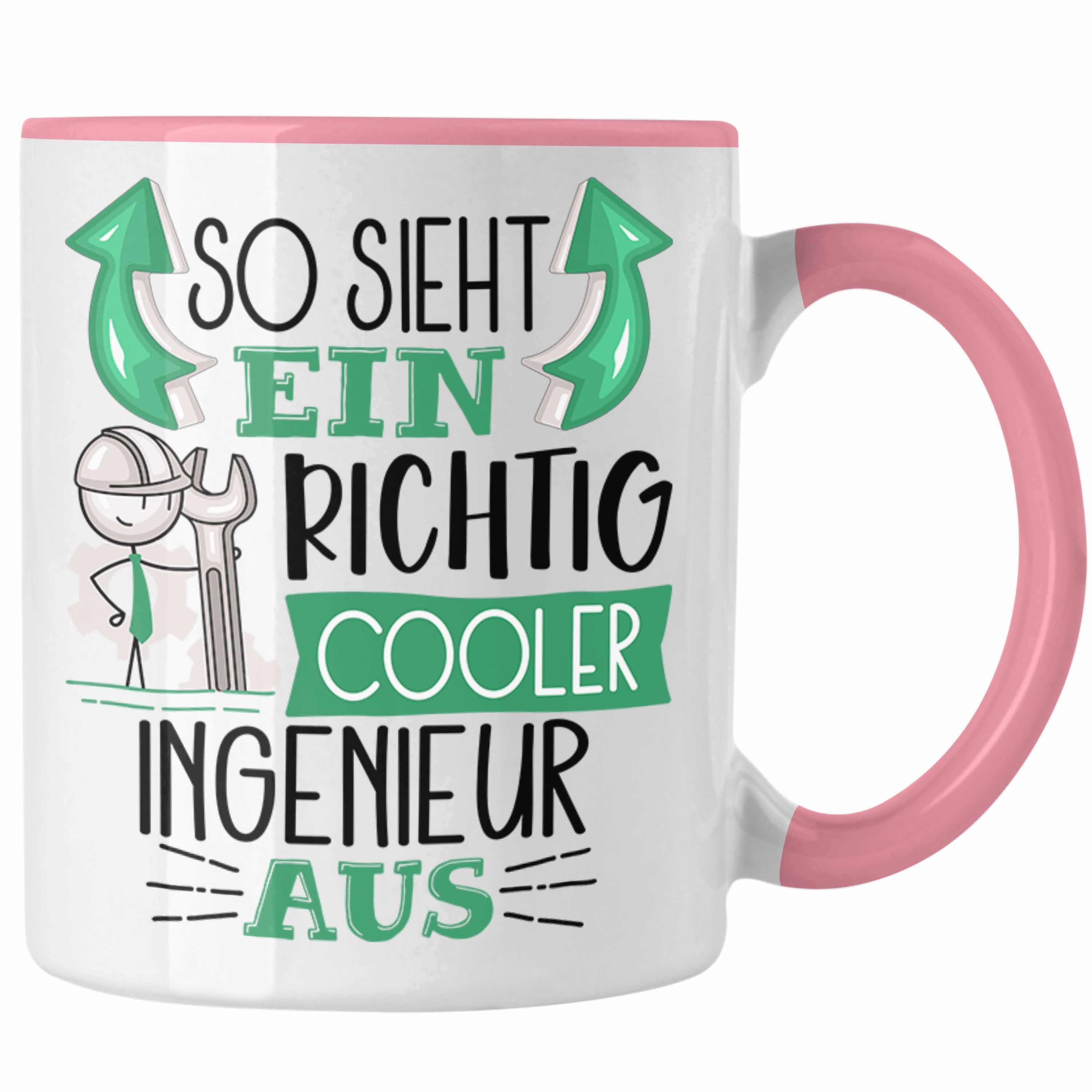 Trendation Tasse Ingenieur Tasse Geschenk So Sieht Ein RIchtig Cooler