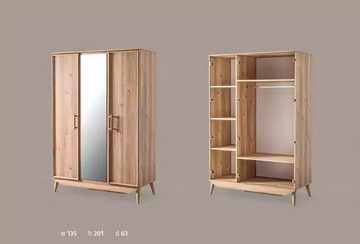 JVmoebel Kleiderschrank Kleiderschrank braun Holz Schlafzimmer Möbel design Schränke Edler