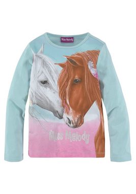 Miss Melody Langarmshirt für Pferde-Fans