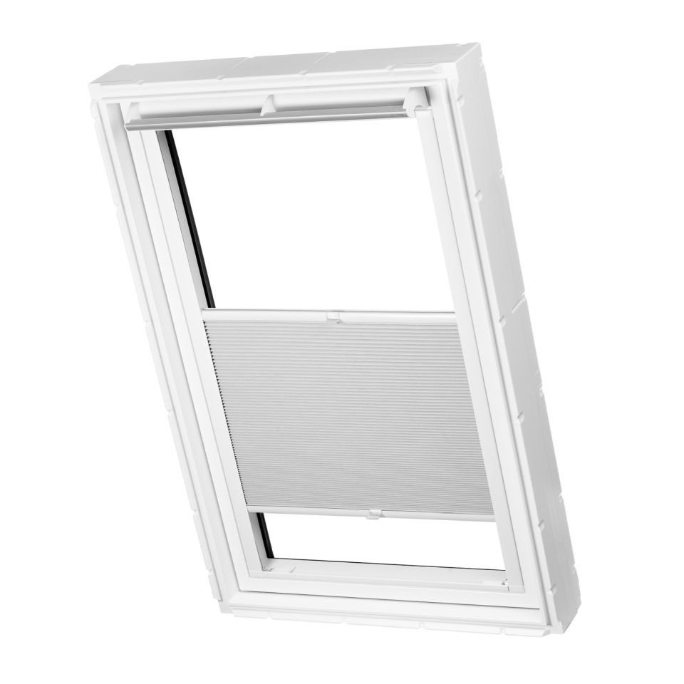 Dachfensterplissee Dachfenster passend Velux Grau für CK02, Verdunkelung Fenster ventanara