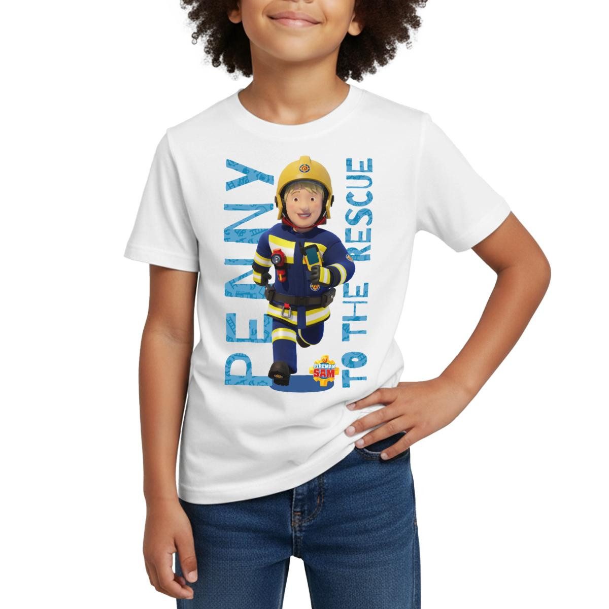 T-Shirt Feuerwehrmann Sam™ Penny To The Rescue Kinder T-Shirt