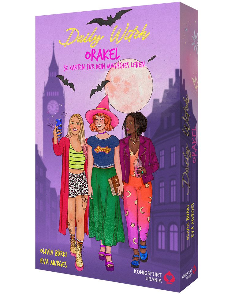 Königsfurt-Urania Verlag Spielesammlung Daily Witch Orakel von Olivia Bürki und Eva Murges