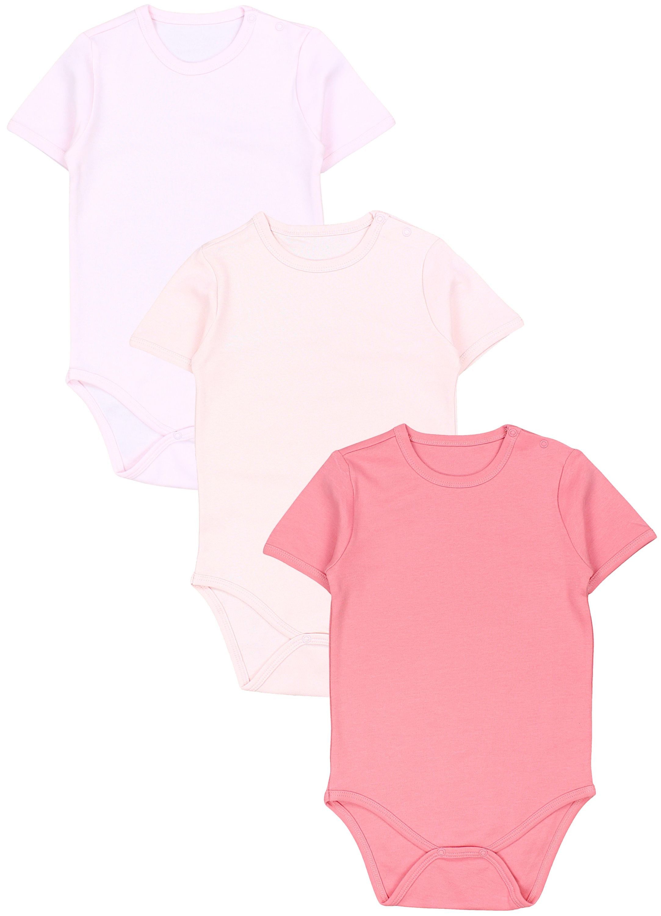 TupTam Kurzarmbody TupTam Kinder Unisex Kurzarm Body Baumwolle 3er Set