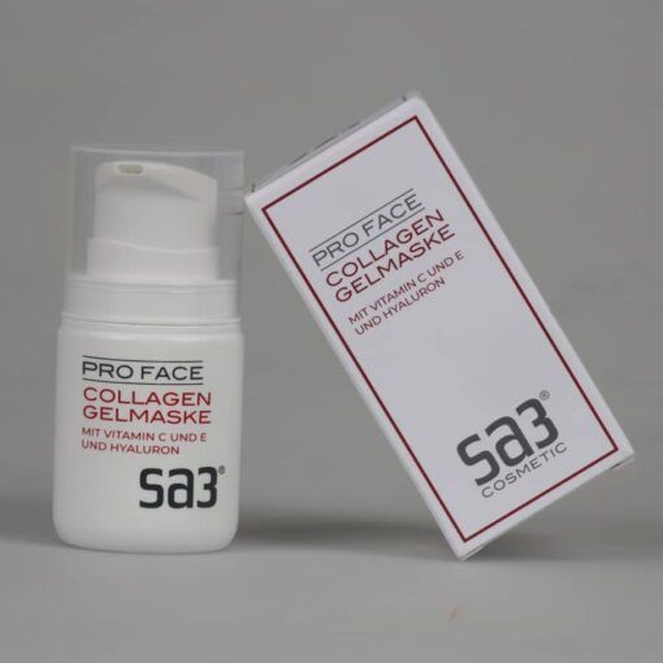 sa3 Gesichtsmaske Collagen Gelmaske mit Vitamin C + E 50 ml, 1-tlg.