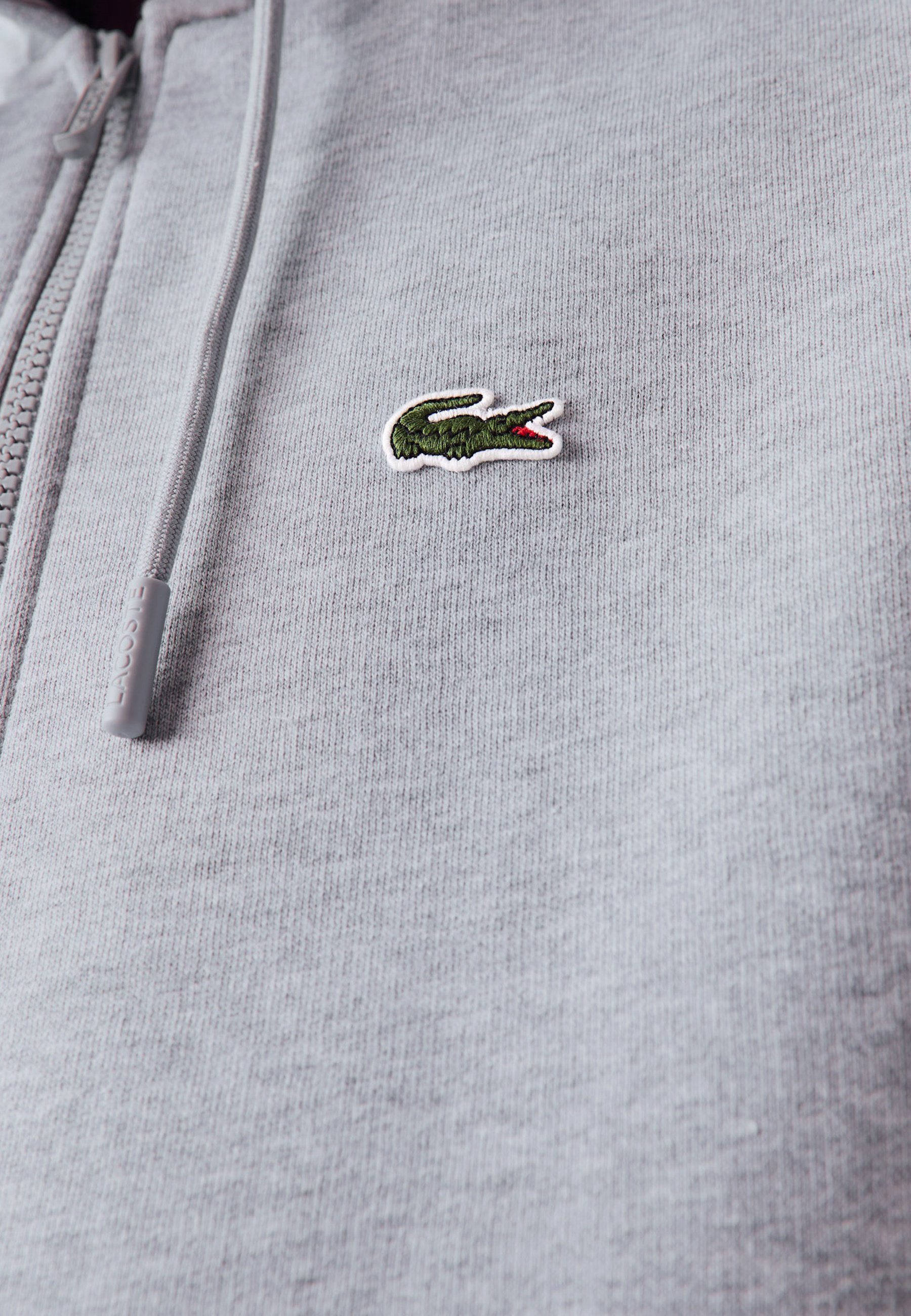 Lacoste Kapuzensweatjacke Jacke Fleecejacke (1-tlg)