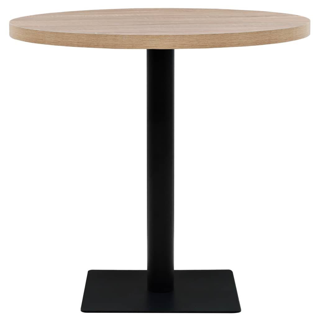 vidaXL Esstisch Bistrotisch MDF und Stahl günstig online kaufen