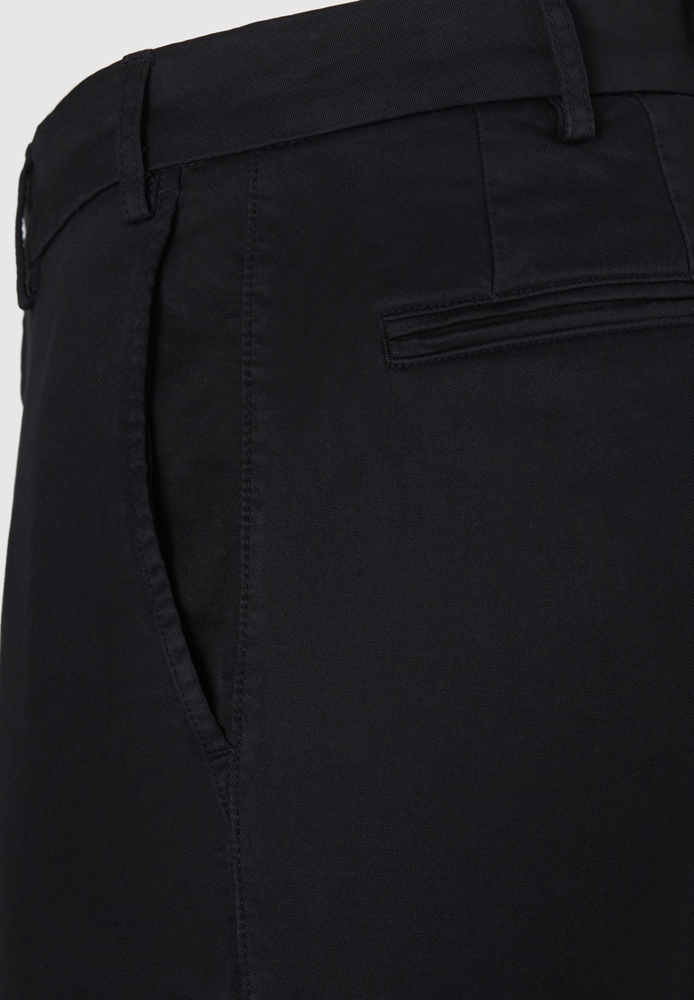 Hiltl Chinos Pamo Chino Hose Herren Regular Fit Stretch Baumwolle, marineblau, 26 Baumwollhose mit Stretch, Business Casual Hose für Büro und Freizeit