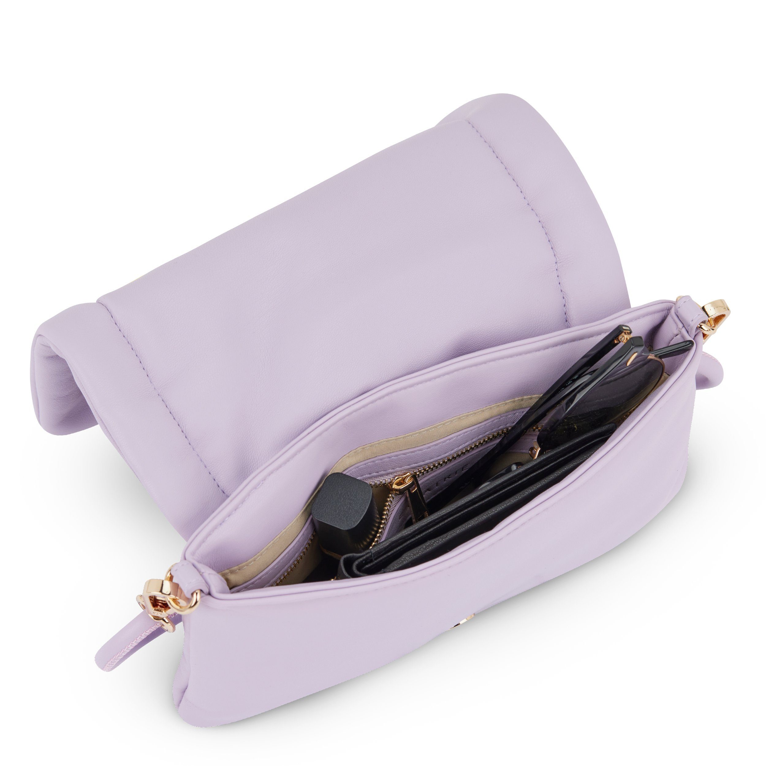 Expatrié Umhängetasche Zoe Small Handtasche Damen Stylische Tasche, Veganes Kunstleder, Verstellbarer Schultergurt