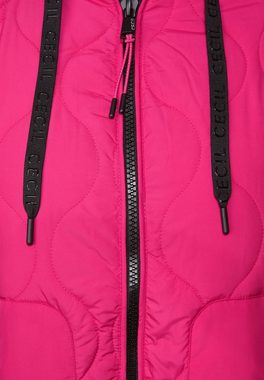 Cecil Outdoorjacke Cecil Leichte Steppjacke in Light Dynamic Pink (1-St) Taschen