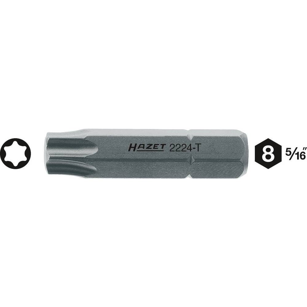 HAZET Torx-Bit TORX® Schraubendreher-Einsatz (Bit | Bits