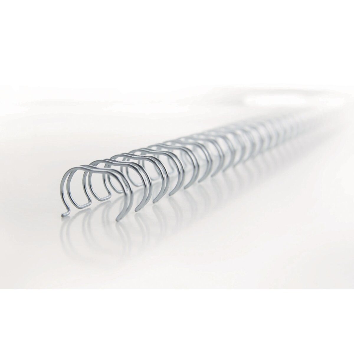 GBC Thermo-Bindemappe Drahtbinderücken WireBind A5 Nr. 7 11mm VE=250 Stück weiß, (