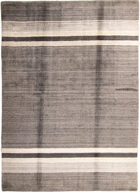 Wollteppich Gabbeh - Softy - 244 x 174 cm - grau, morgenland, rechteckig, Höhe: 16 mm, Wohnzimmer, Einzelstück